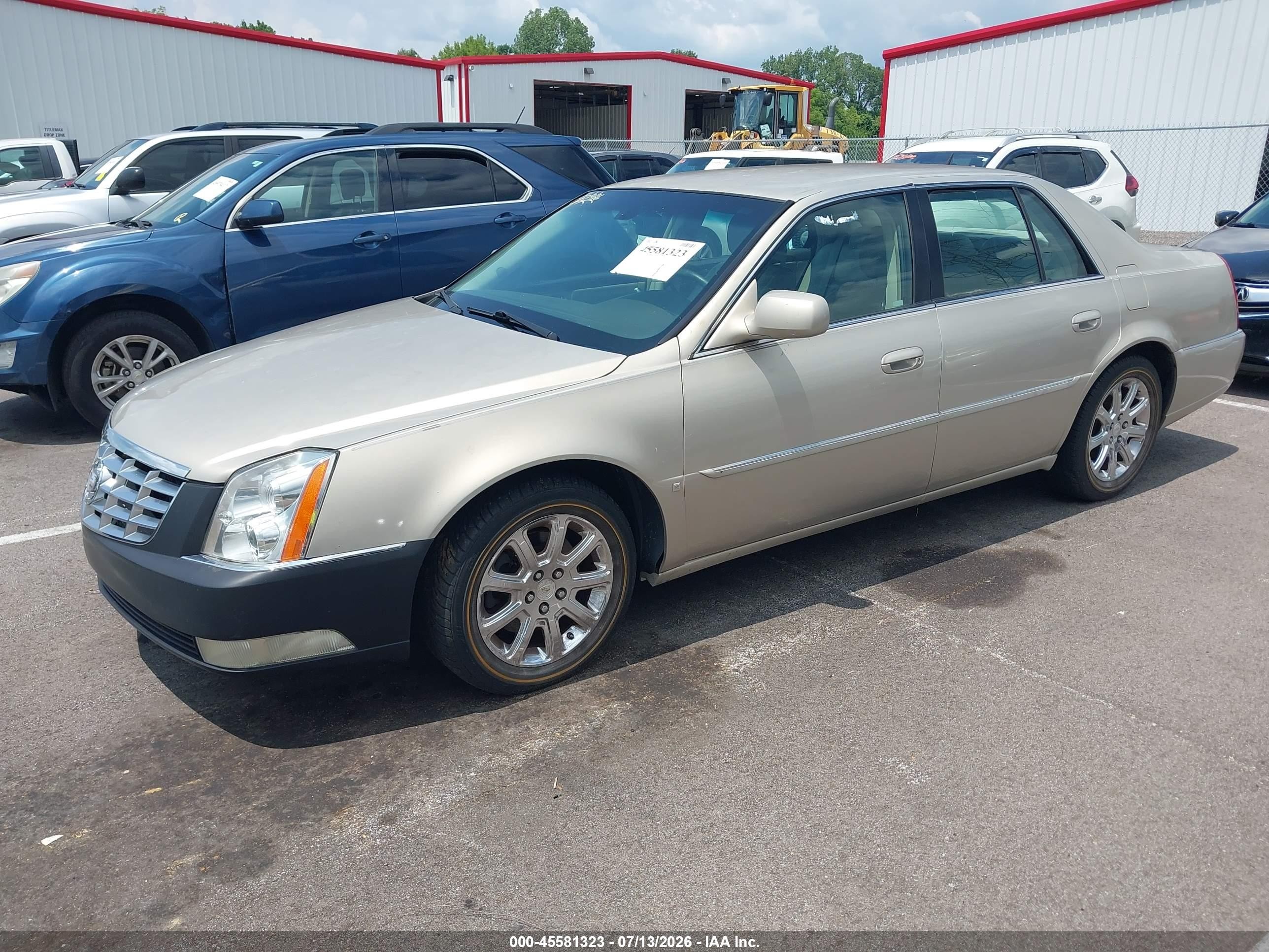 2008 Cadillac Dts 1sb Gold vin: 1G6KD57Y68U166567