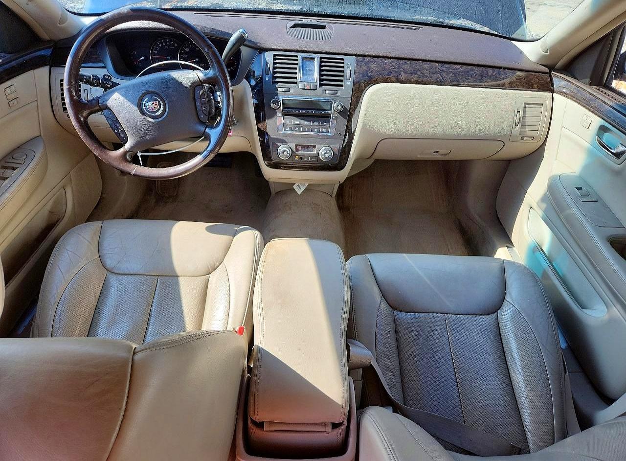 2008 Cadillac Dts Синий vin: 1G6KD57Y68U178640