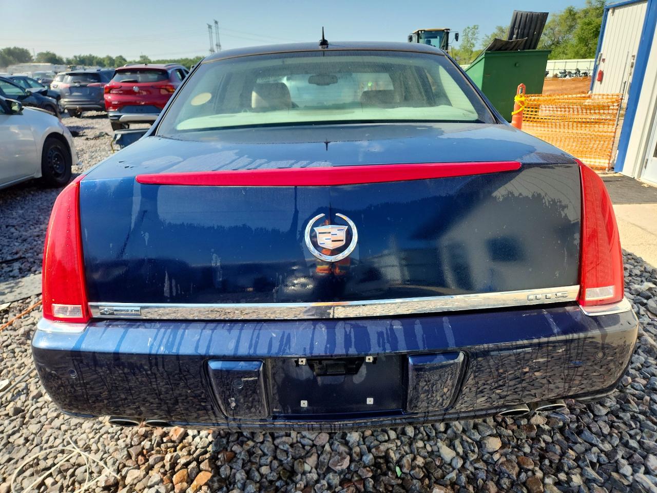 2008 Cadillac Dts Синий vin: 1G6KD57Y68U178640