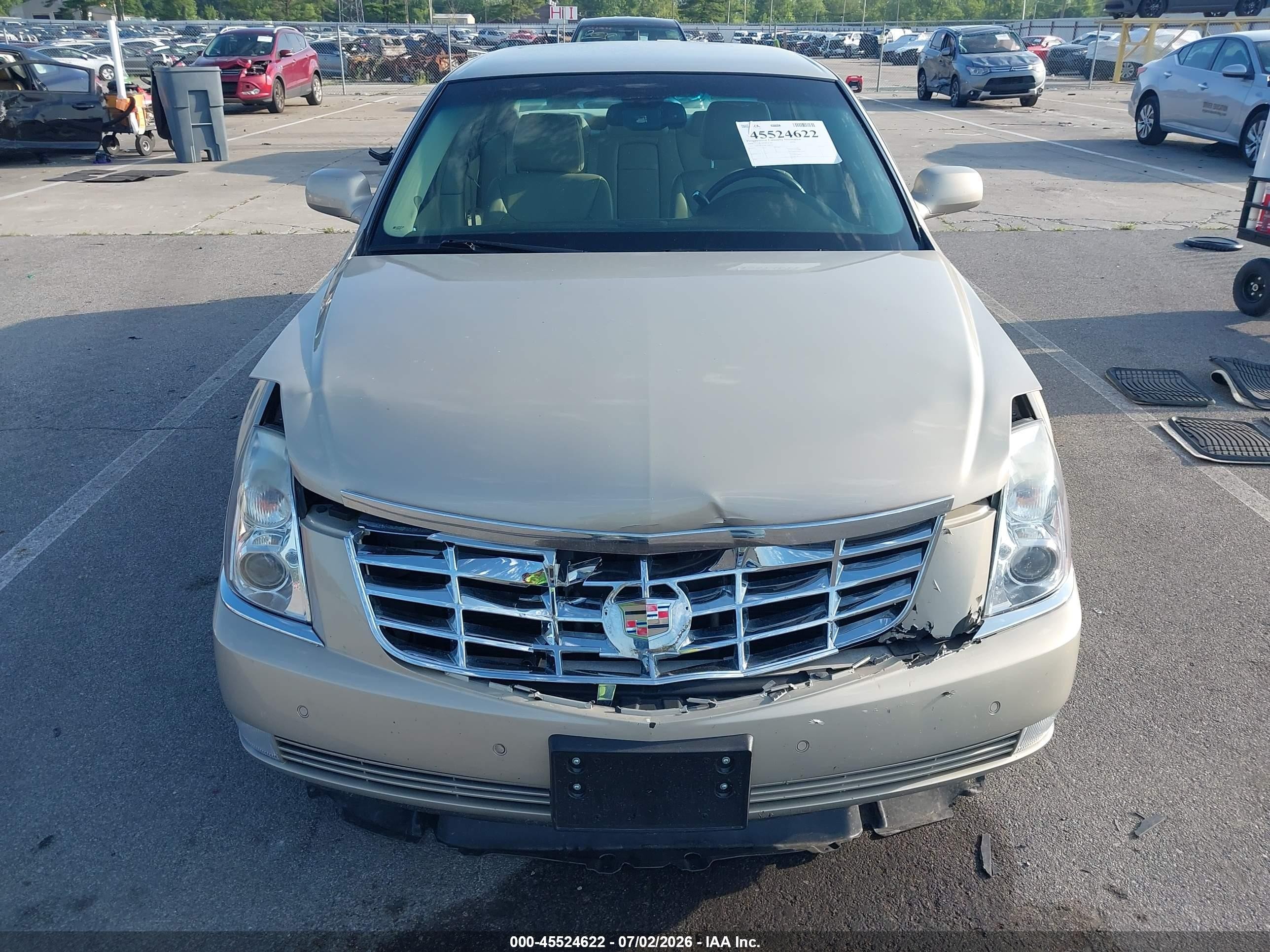 2008 Cadillac Dts 1sb Gold vin: 1G6KD57Y68U208719