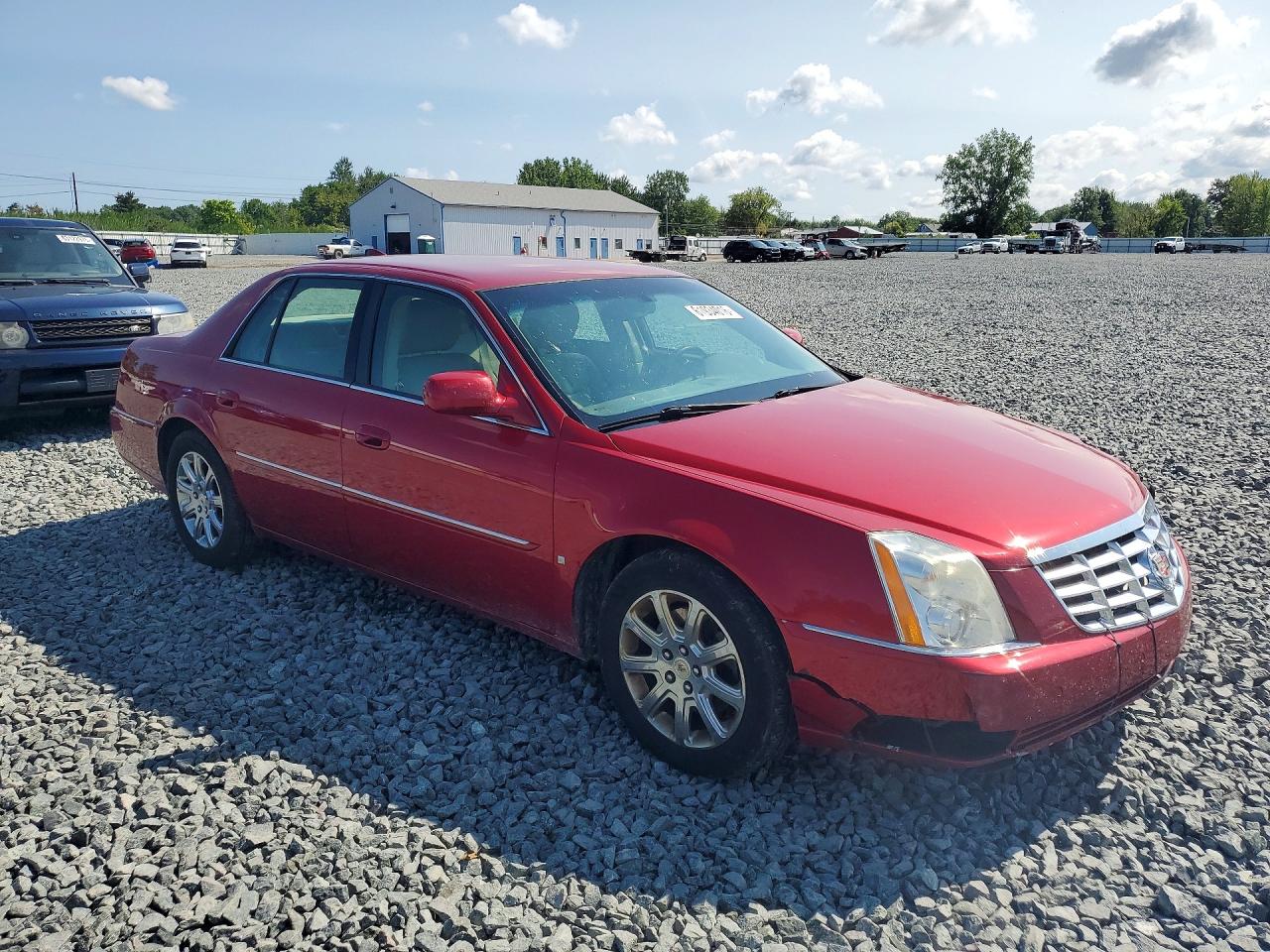 2009 Cadillac Dts Красный vin: 1G6KD57Y69U130444