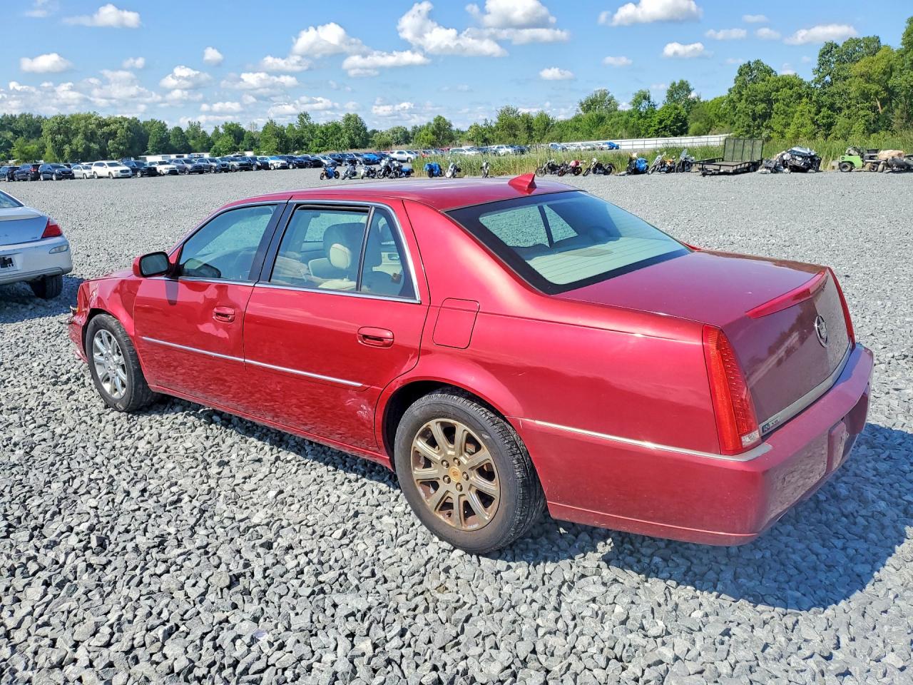 2009 Cadillac Dts Красный vin: 1G6KD57Y69U130444