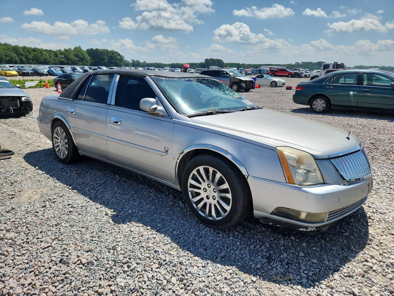 2006 Cadillac Dts Silver vin: 1G6KD57Y76U106603