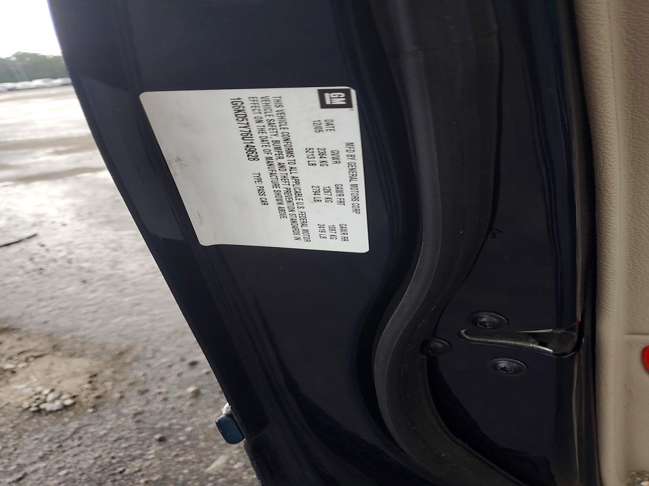 2006 Cadillac Dts Blue vin: 1G6KD57Y76U149628