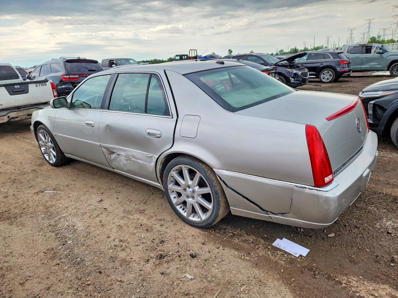 2006 Cadillac Dts Silver vin: 1G6KD57Y76U149970