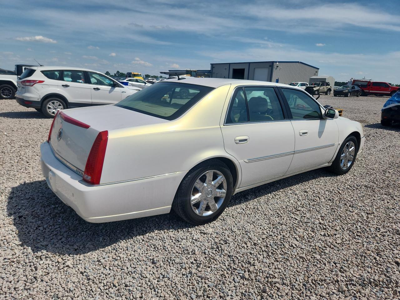 2006 Cadillac Dts White vin: 1G6KD57Y76U170236