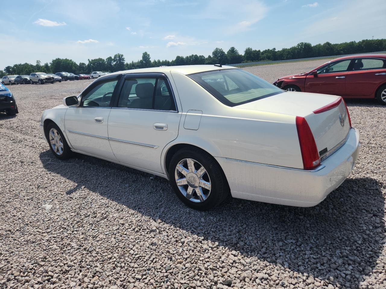 2006 Cadillac Dts White vin: 1G6KD57Y76U170236