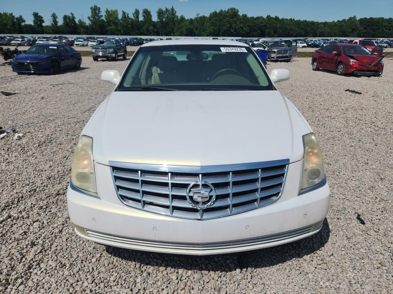 2006 Cadillac Dts White vin: 1G6KD57Y76U170236