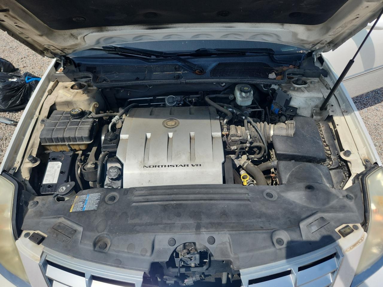 2006 Cadillac Dts White vin: 1G6KD57Y76U170236