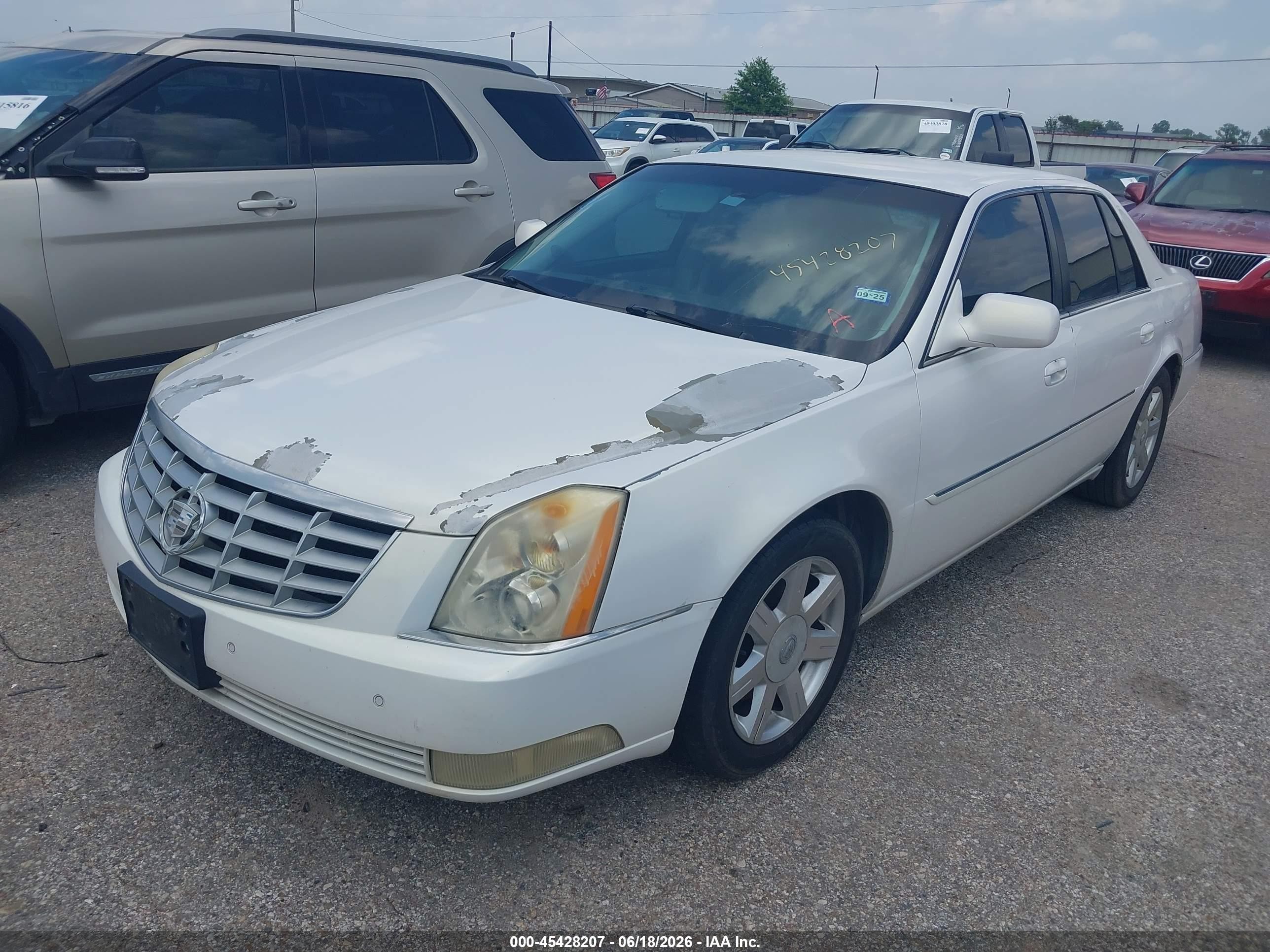 2007 Cadillac Dts Luxury I White vin: 1G6KD57Y77U170979