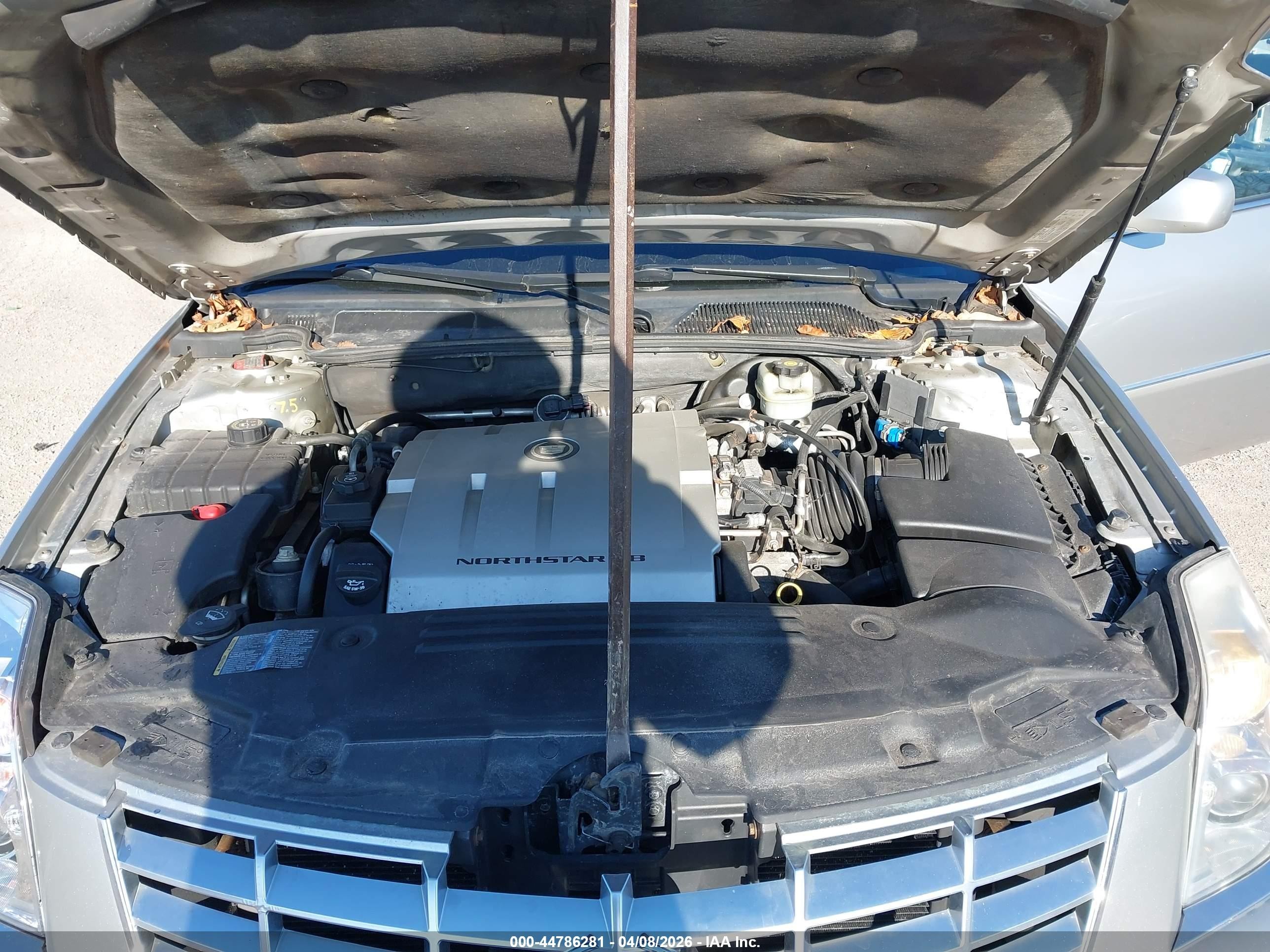 2008 Cadillac Dts 1sb Silver vin: 1G6KD57Y78U144741
