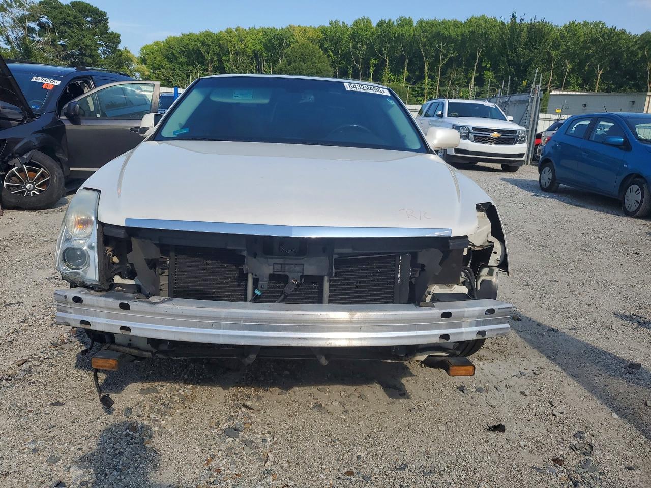 2008 Cadillac Dts White vin: 1G6KD57Y78U178792