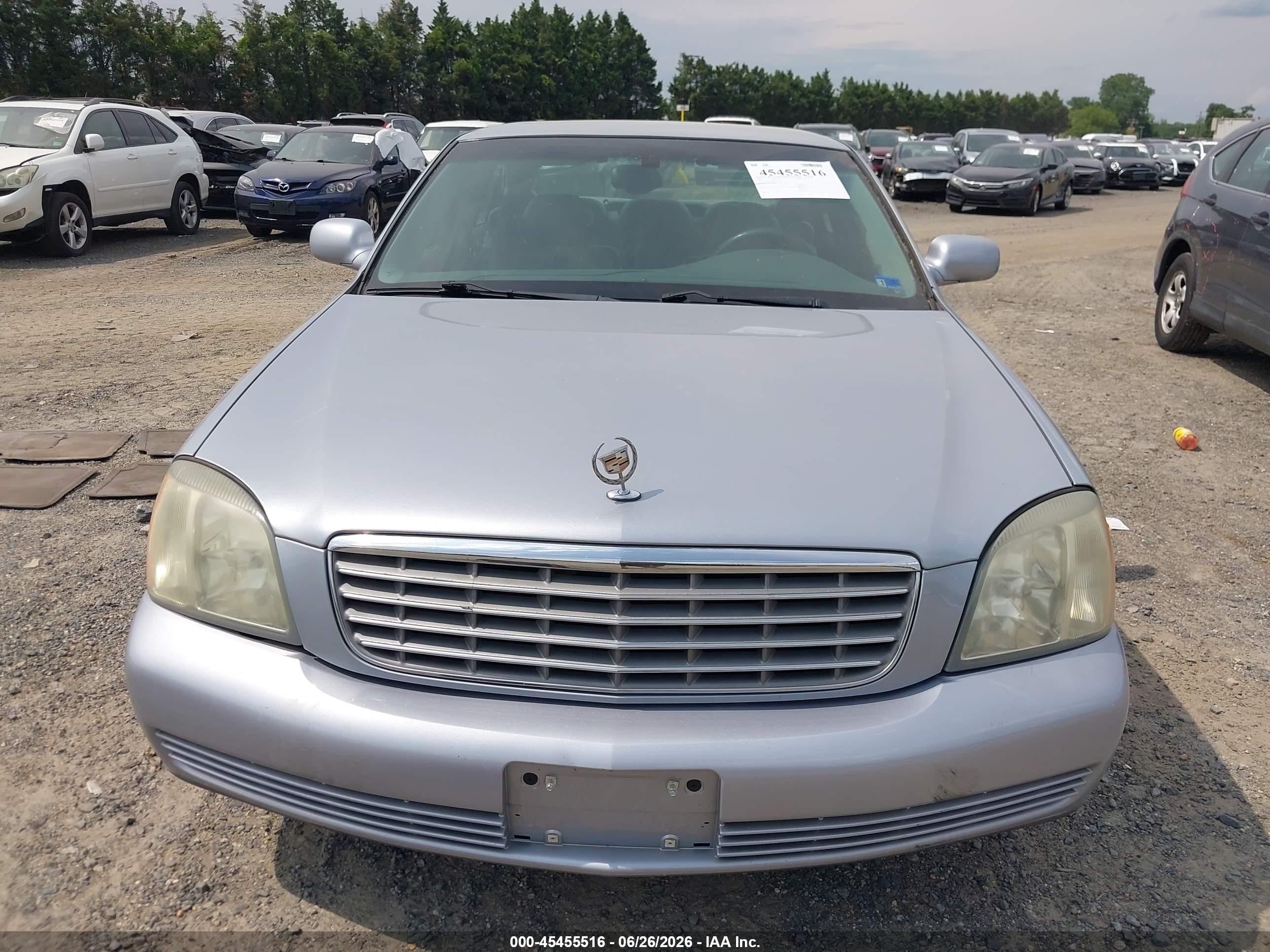2005 Cadillac Deville   Light Blue vin: 1G6KD57Y85U127359