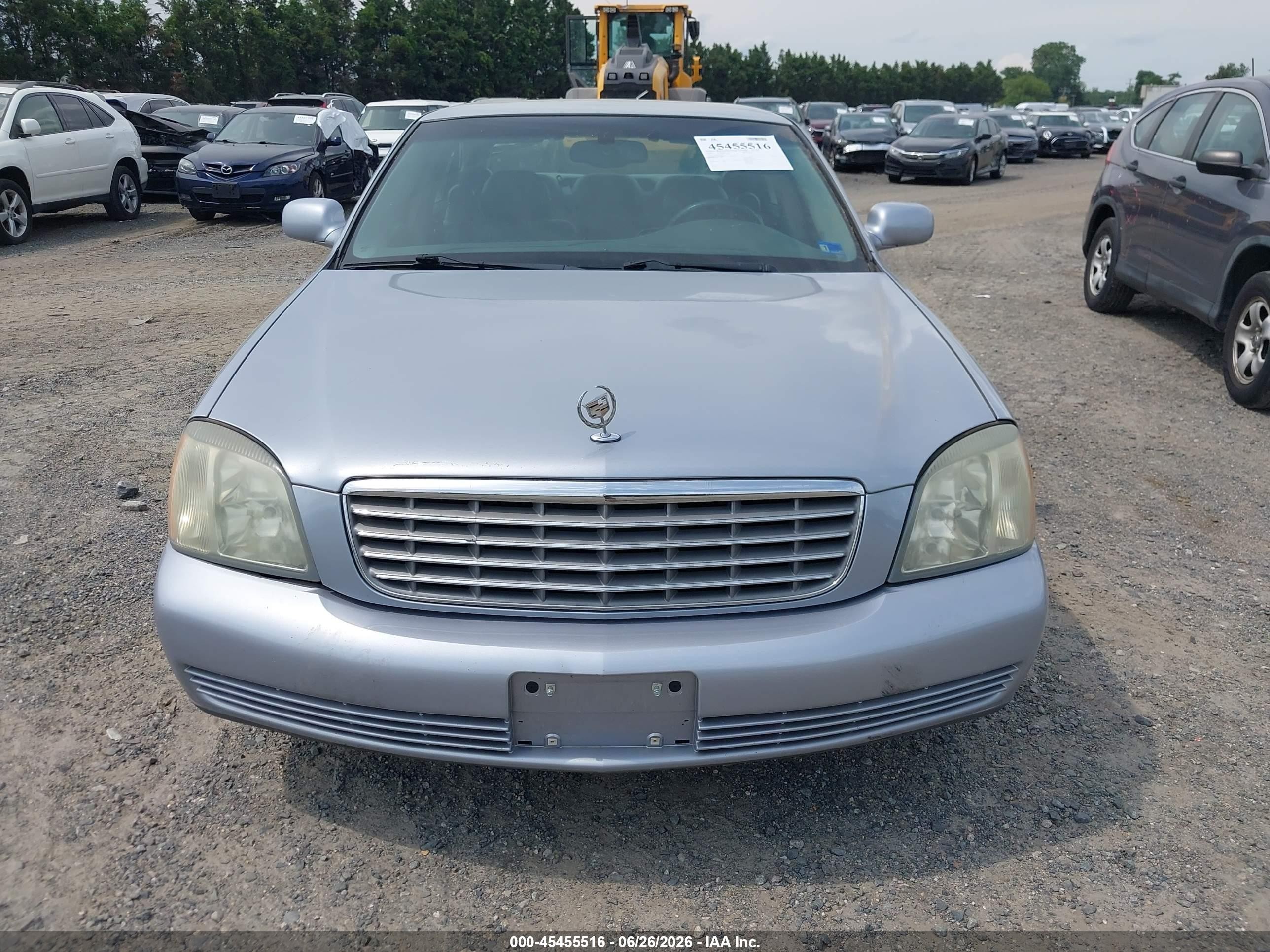 2005 Cadillac Deville   Light Blue vin: 1G6KD57Y85U127359