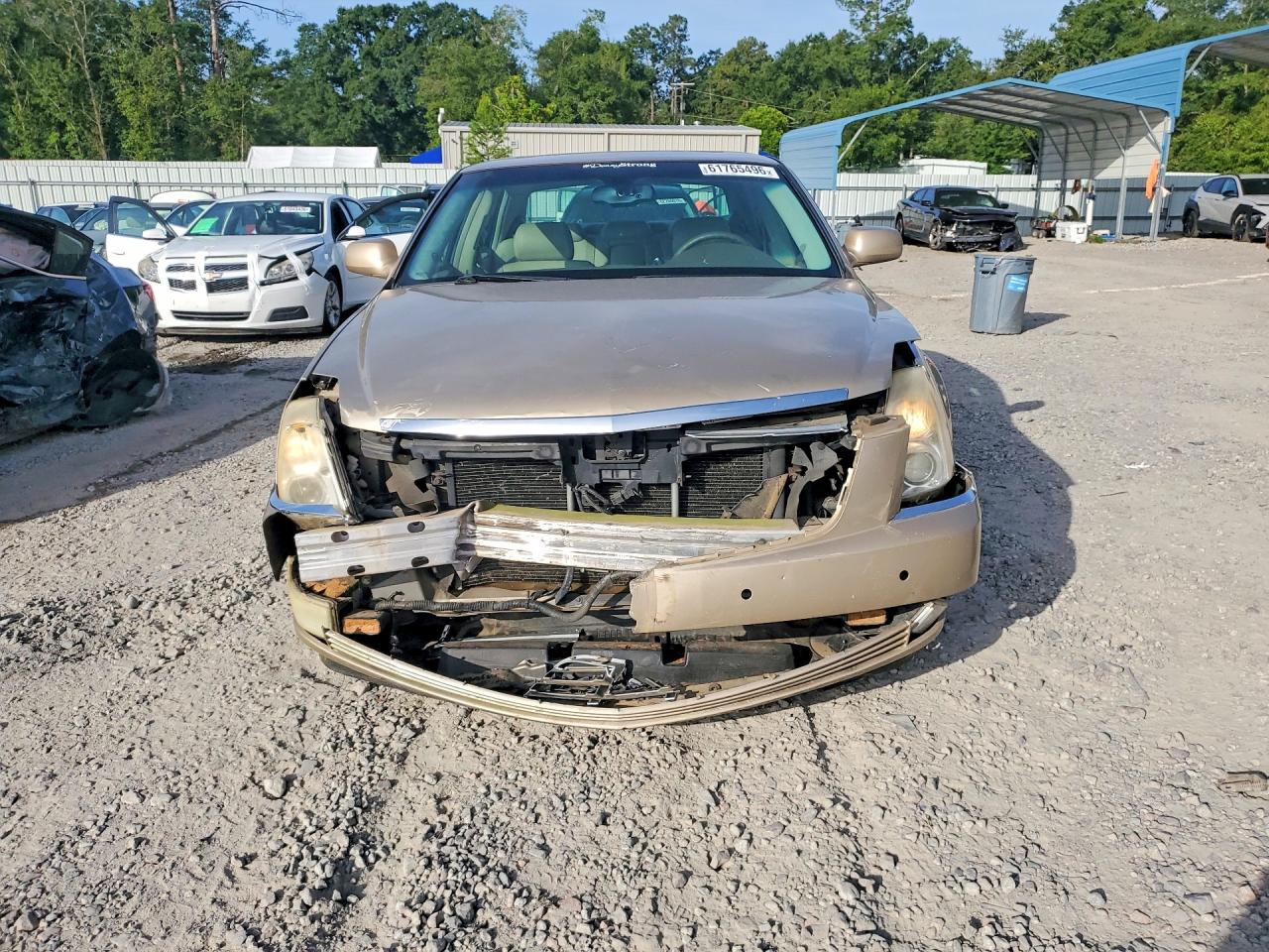 2006 Cadillac Dts Tan vin: 1G6KD57Y86U181956