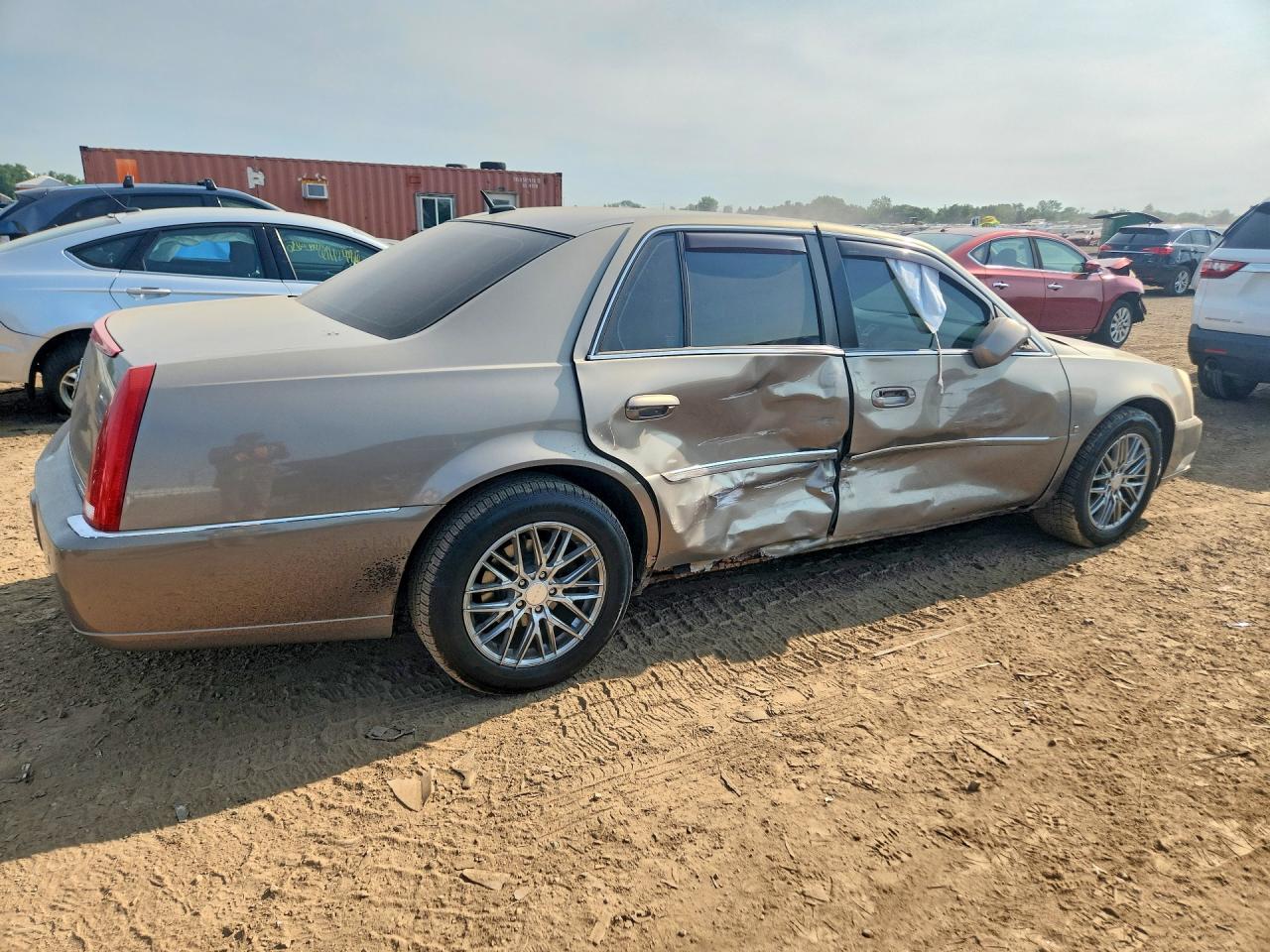 2007 Cadillac Dts Gray vin: 1G6KD57Y87U136114