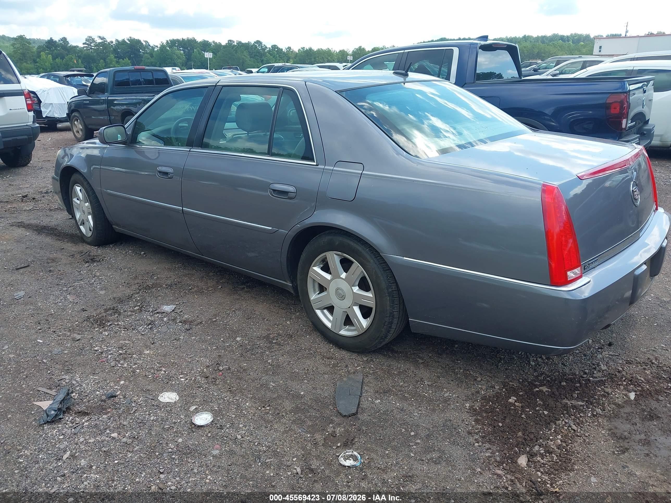 2007 Cadillac Dts Professional V8 Серый vin: 1G6KD57Y87U153222