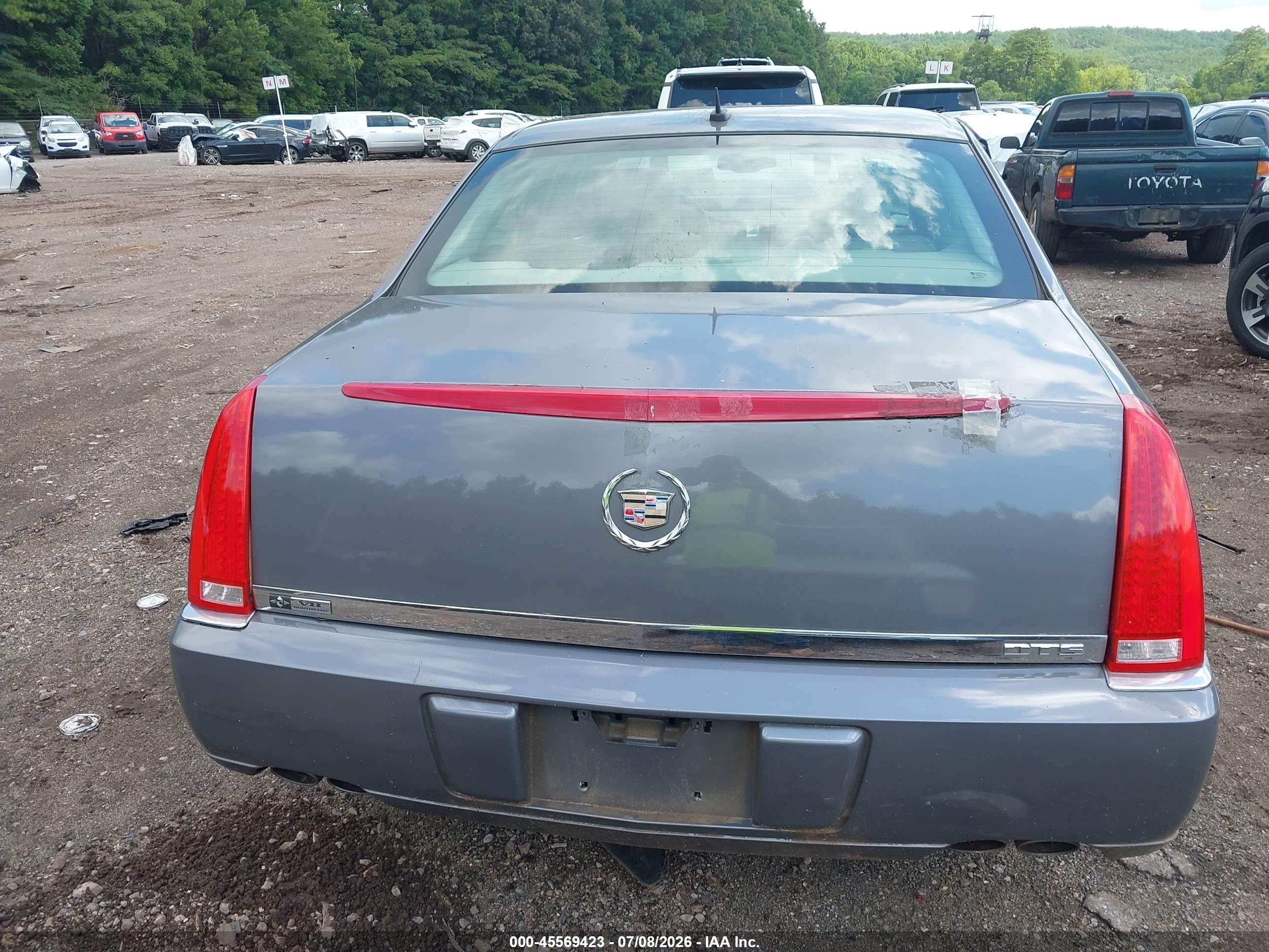 2007 Cadillac Dts Professional V8 Серый vin: 1G6KD57Y87U153222