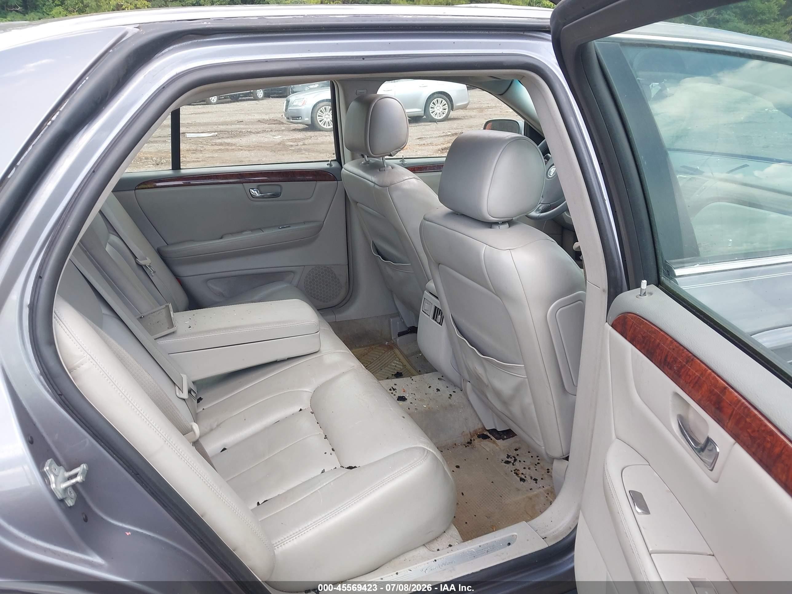 2007 Cadillac Dts Professional V8 Серый vin: 1G6KD57Y87U153222