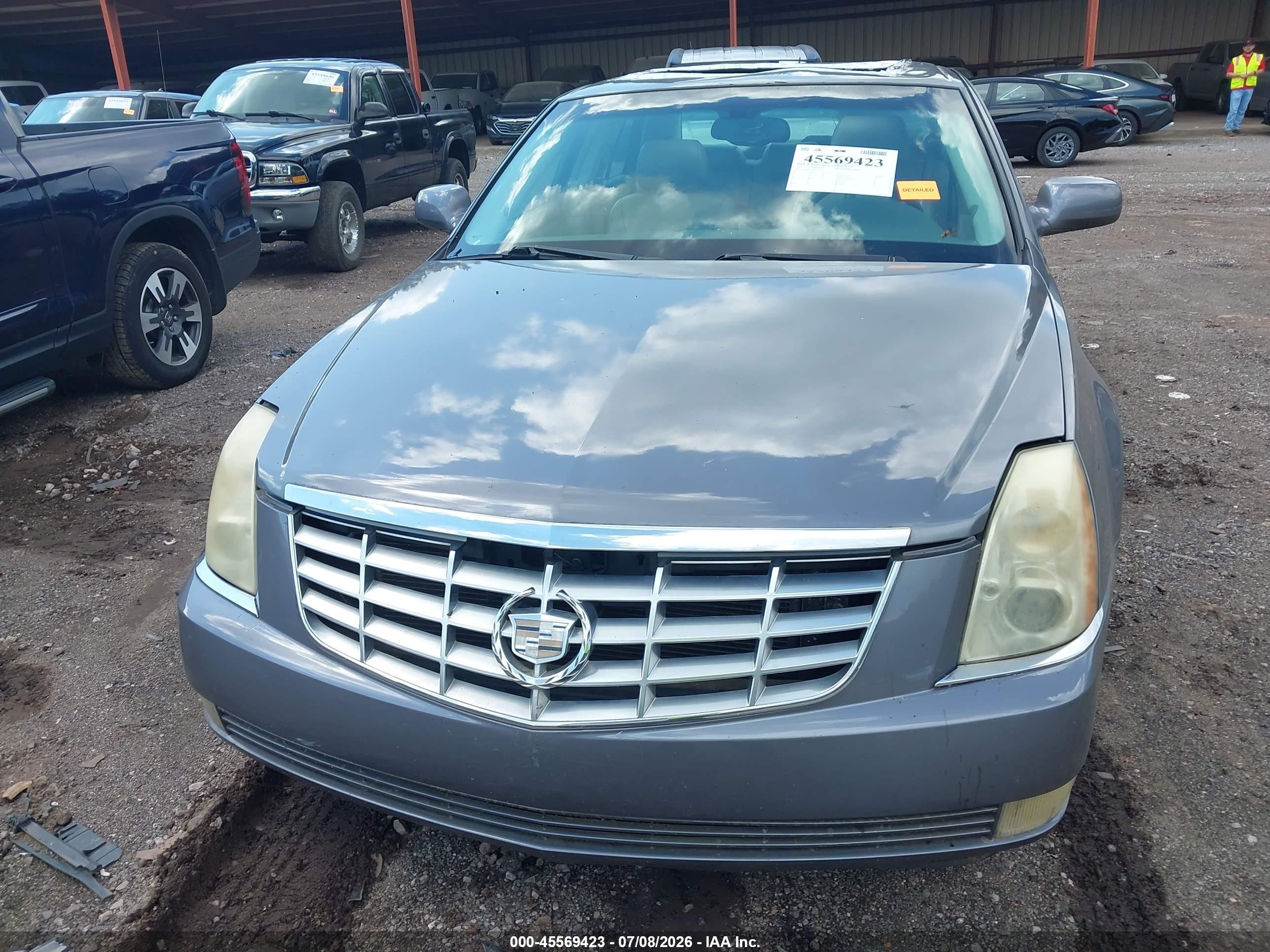 2007 Cadillac Dts Professional V8 Серый vin: 1G6KD57Y87U153222