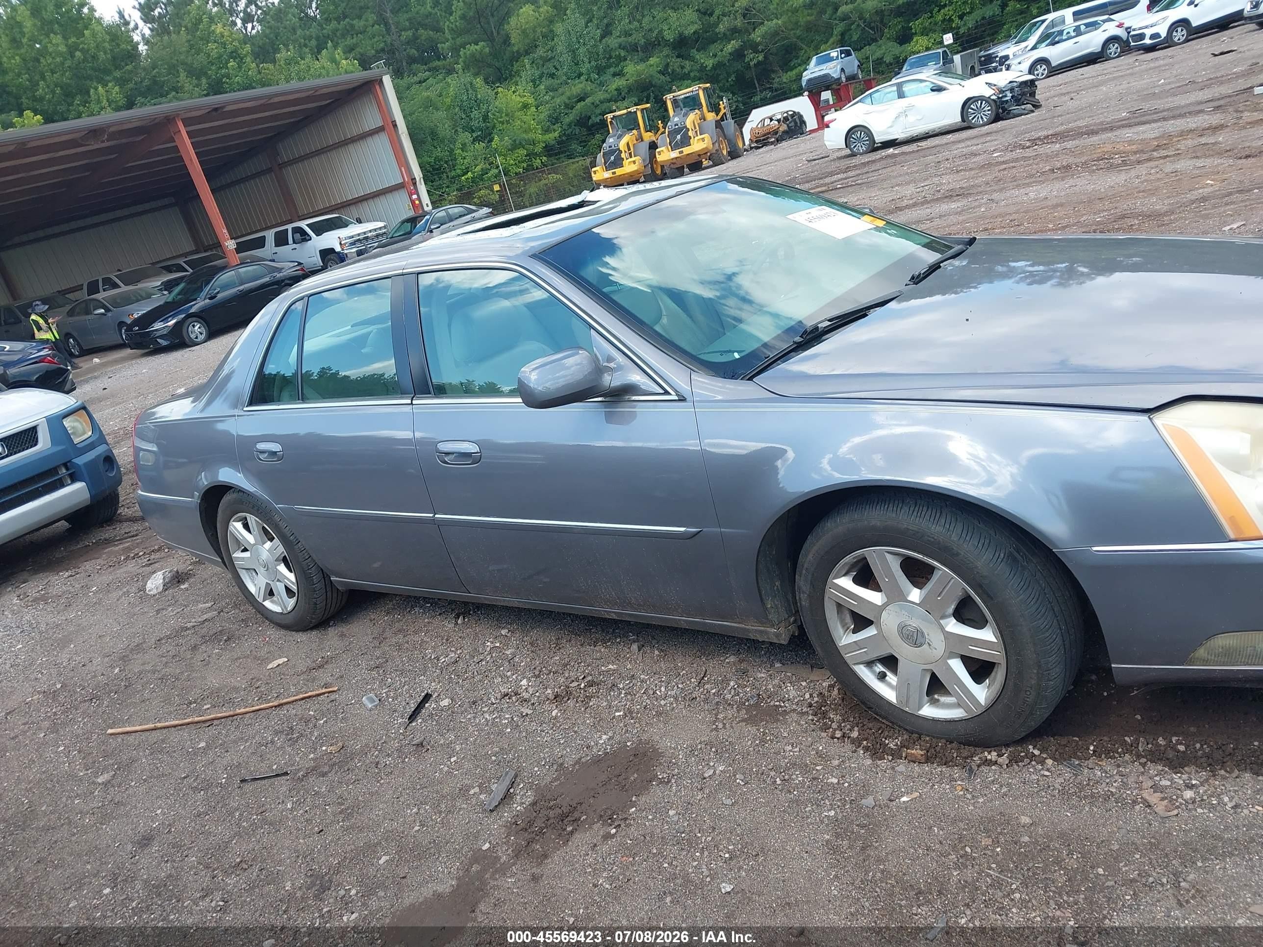 2007 Cadillac Dts Professional V8 Серый vin: 1G6KD57Y87U153222