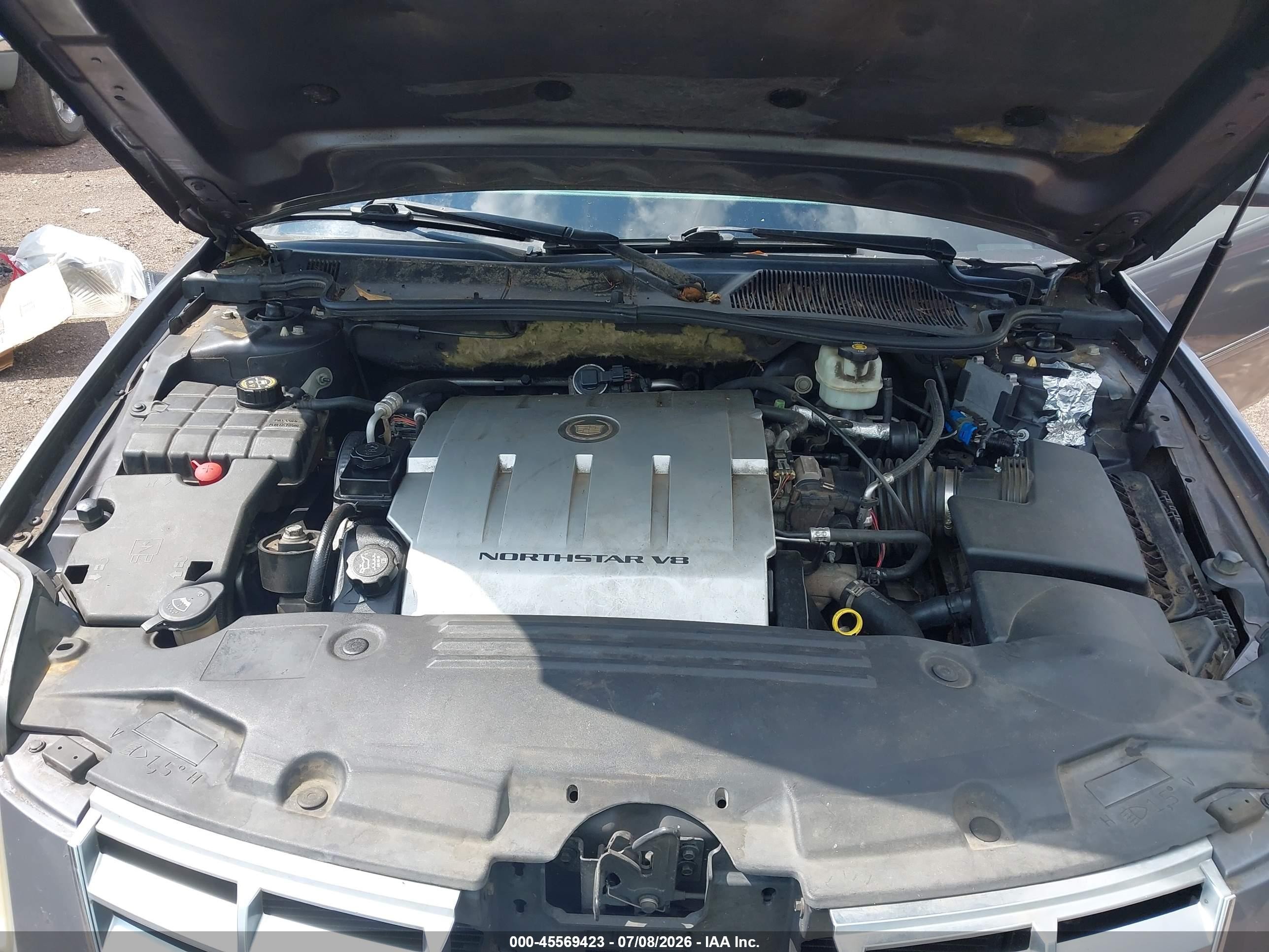 2007 Cadillac Dts Professional V8 Серый vin: 1G6KD57Y87U153222