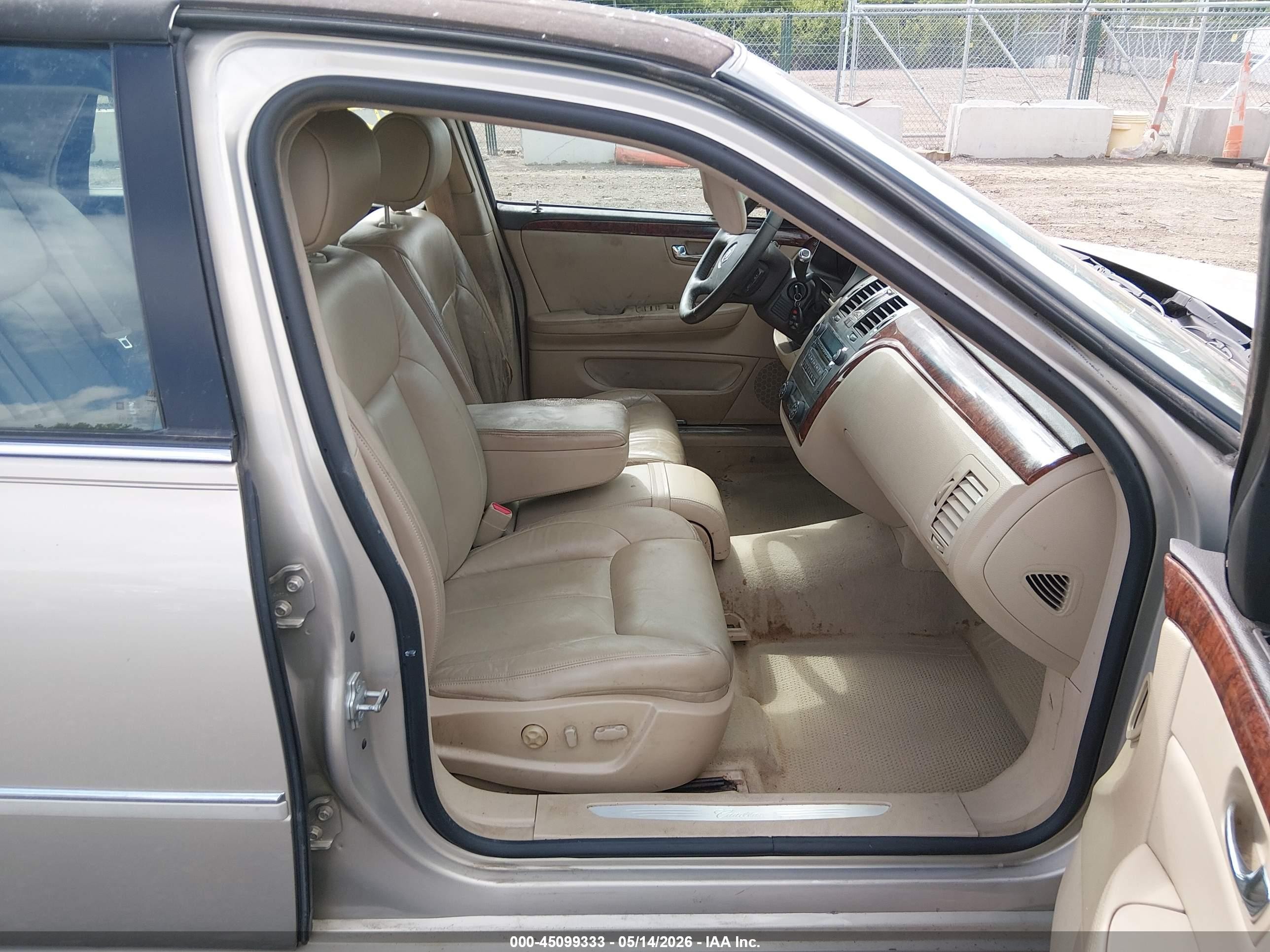 2007 Cadillac Dts V8 Beige vin: 1G6KD57Y87U186110
