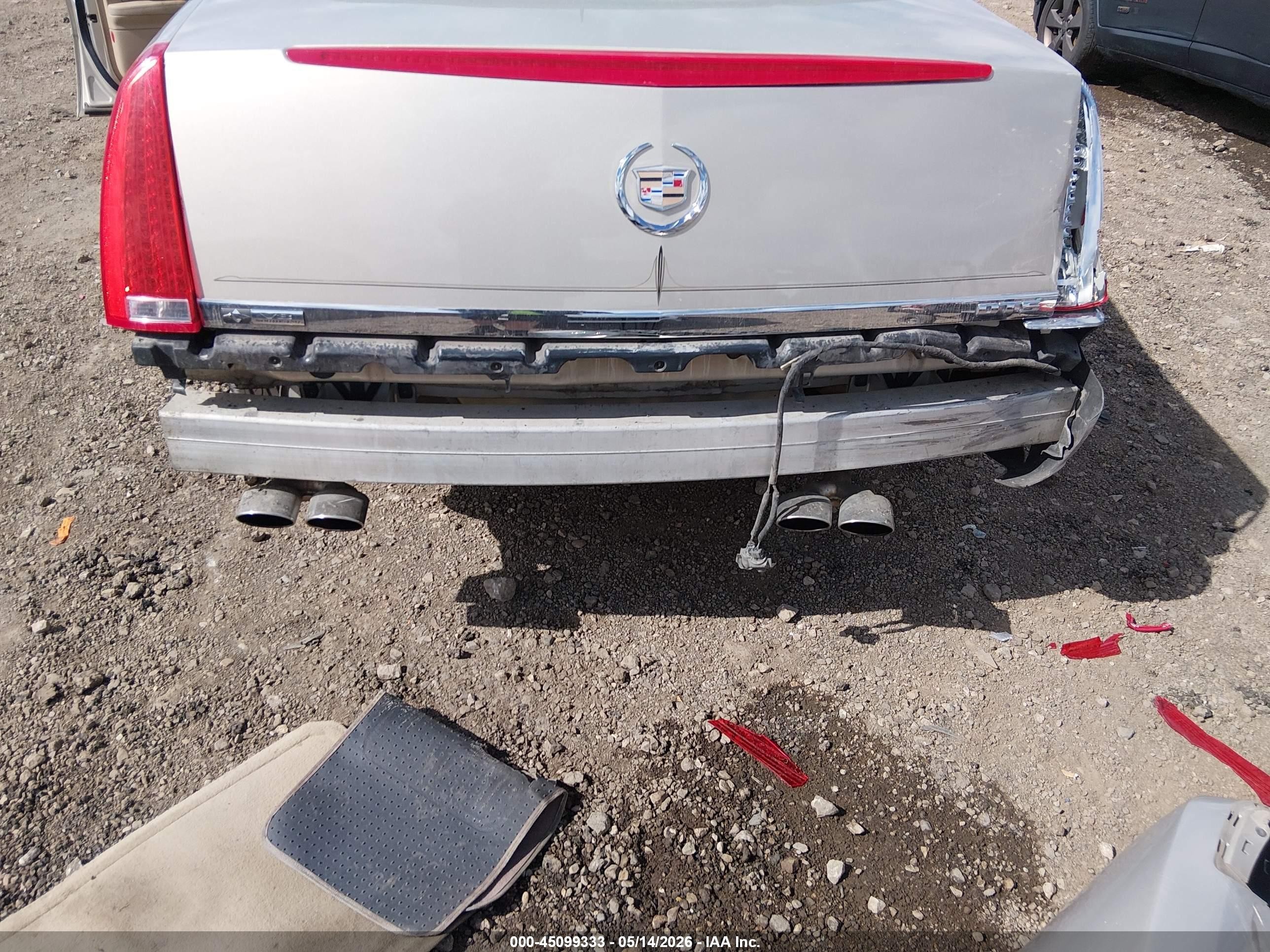 2007 Cadillac Dts V8 Beige vin: 1G6KD57Y87U186110