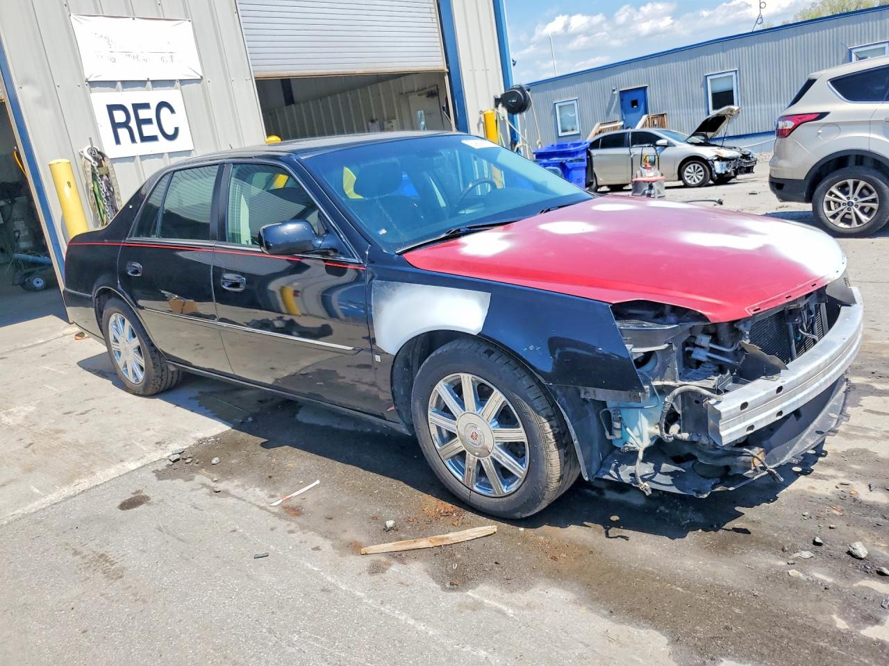 2008 Cadillac Dts Черный vin: 1G6KD57Y88U160401