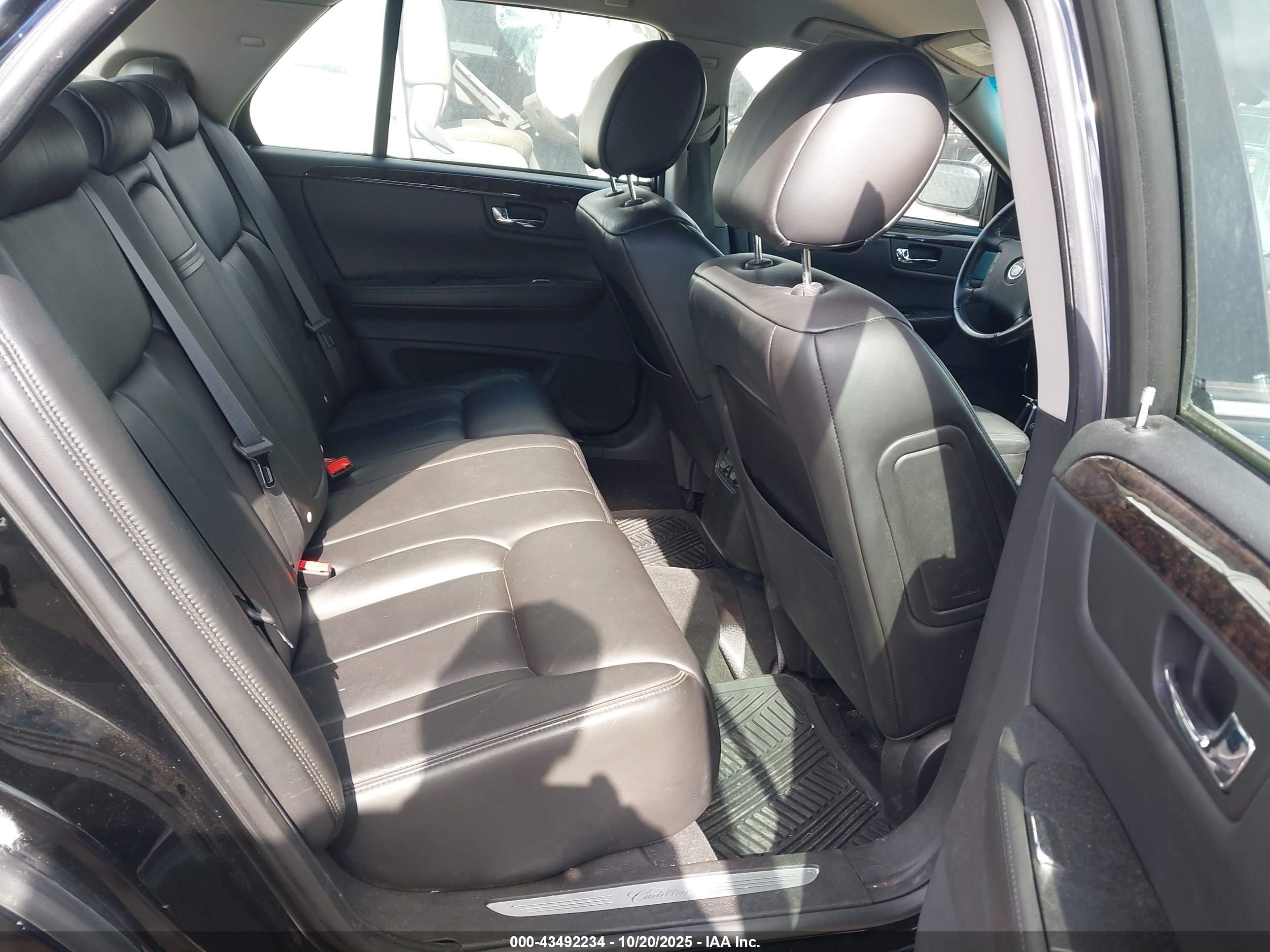 2009 Cadillac Dts 1sa Black vin: 1G6KD57Y89U132485