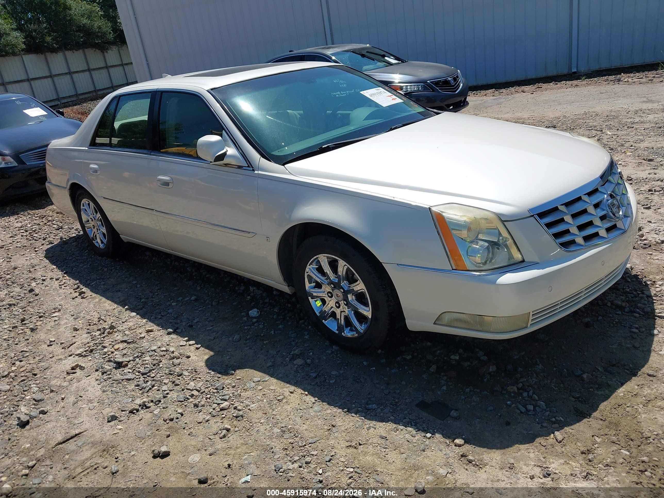 2009 Cadillac Dts 1sb Белый vin: 1G6KD57Y89U136343