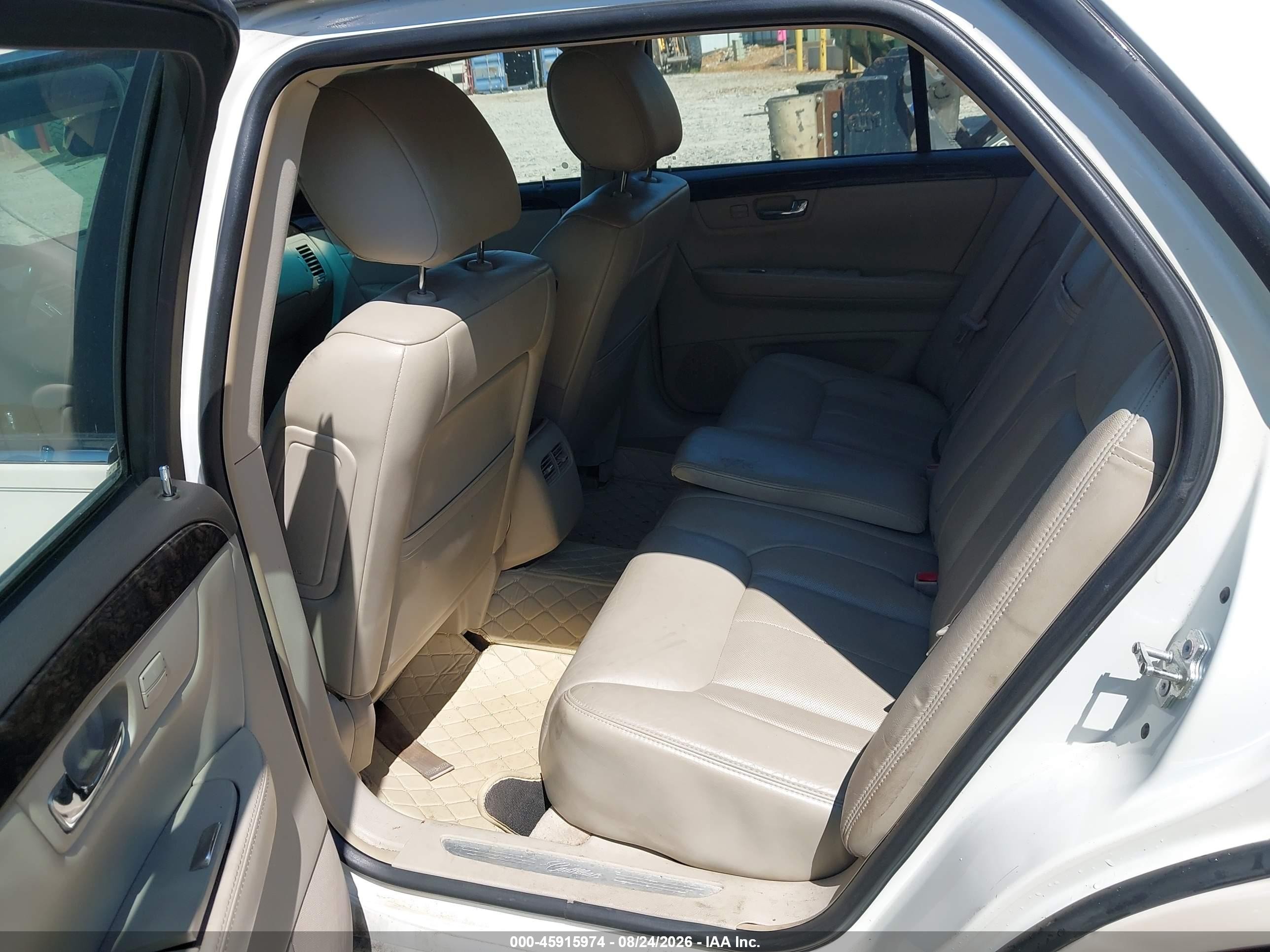 2009 Cadillac Dts 1sb White vin: 1G6KD57Y89U136343
