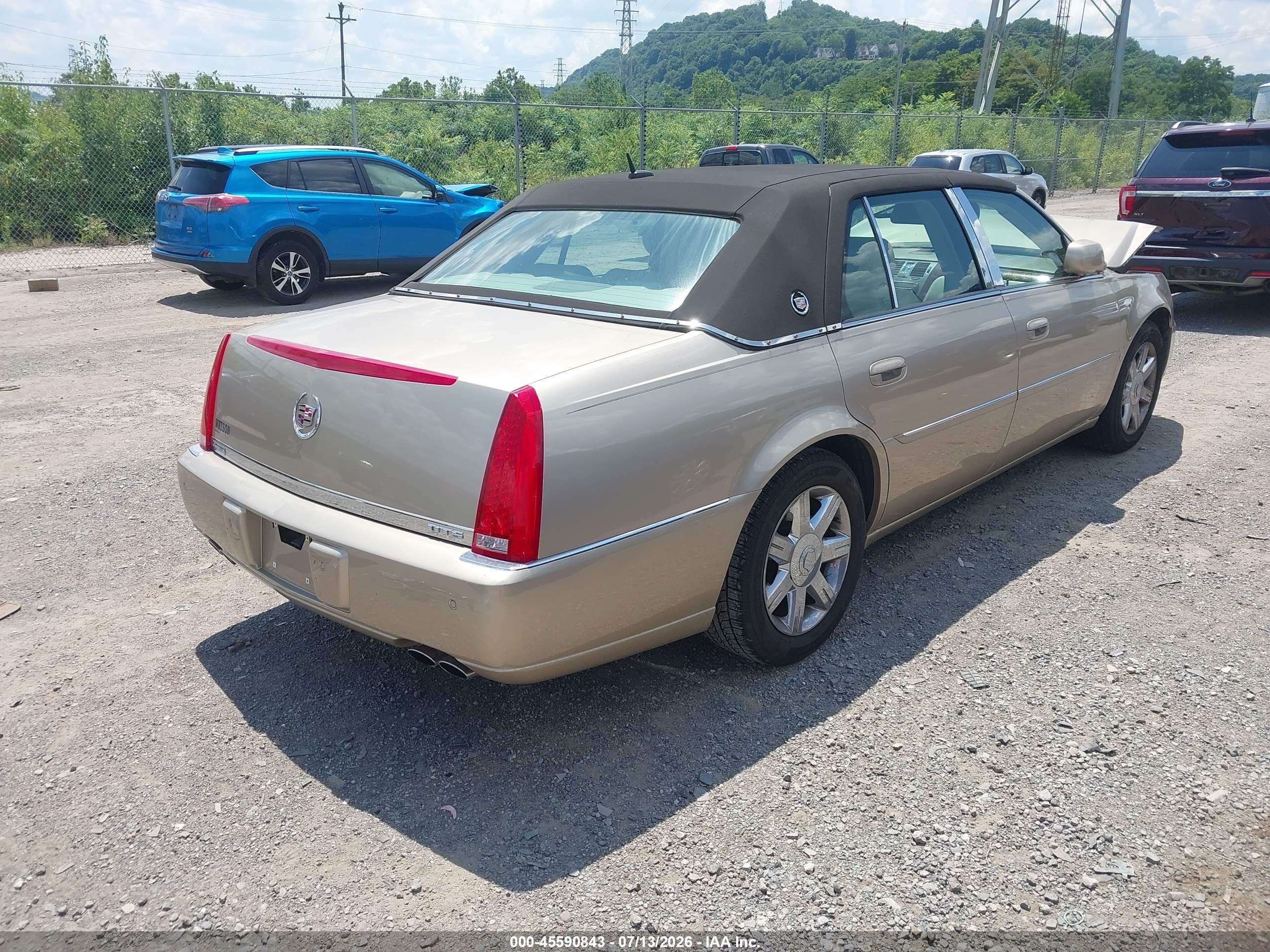 2006 Cadillac Dts 1sb Tan vin: 1G6KD57Y96U108529