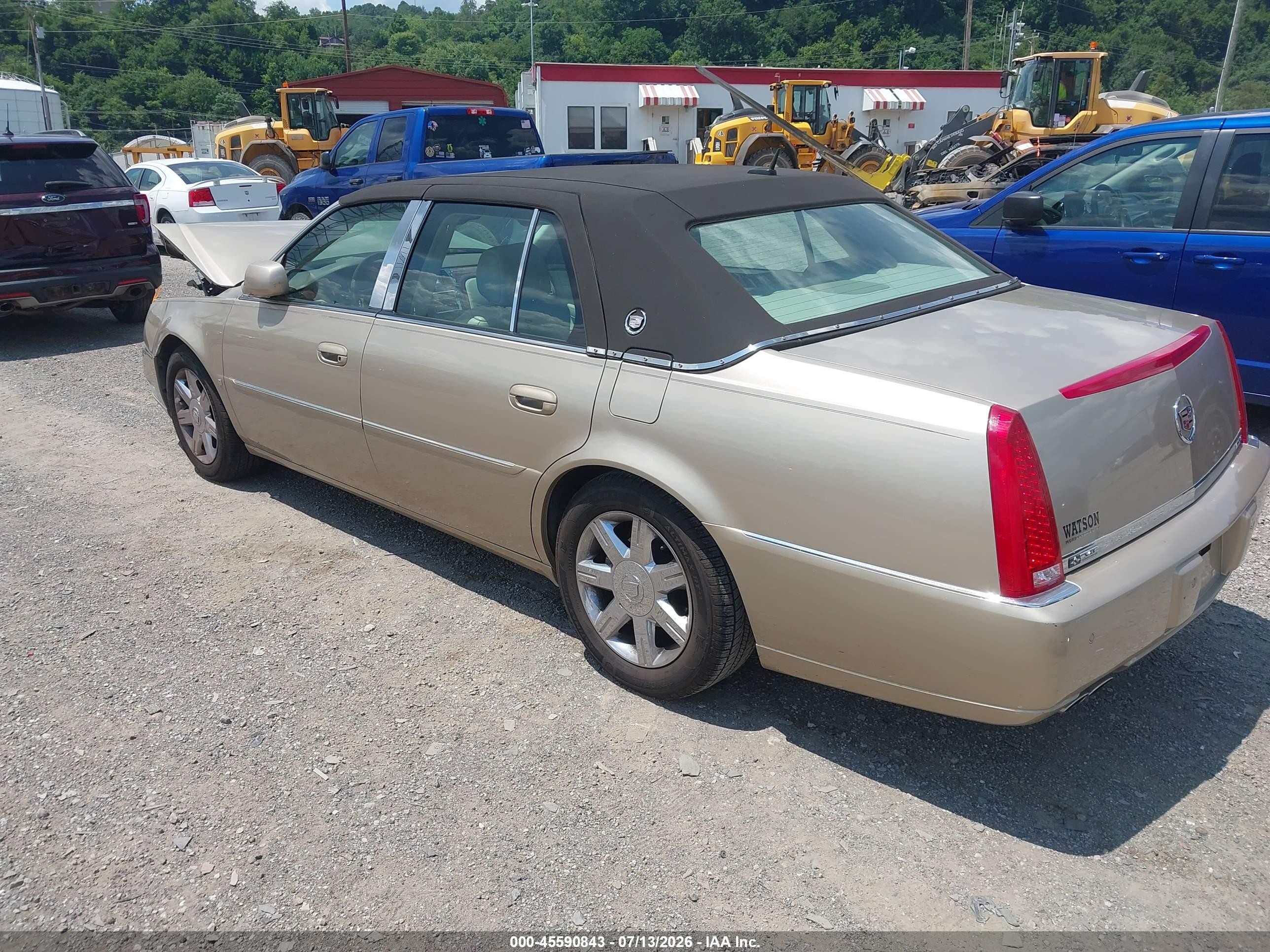 2006 Cadillac Dts 1sb Tan vin: 1G6KD57Y96U108529