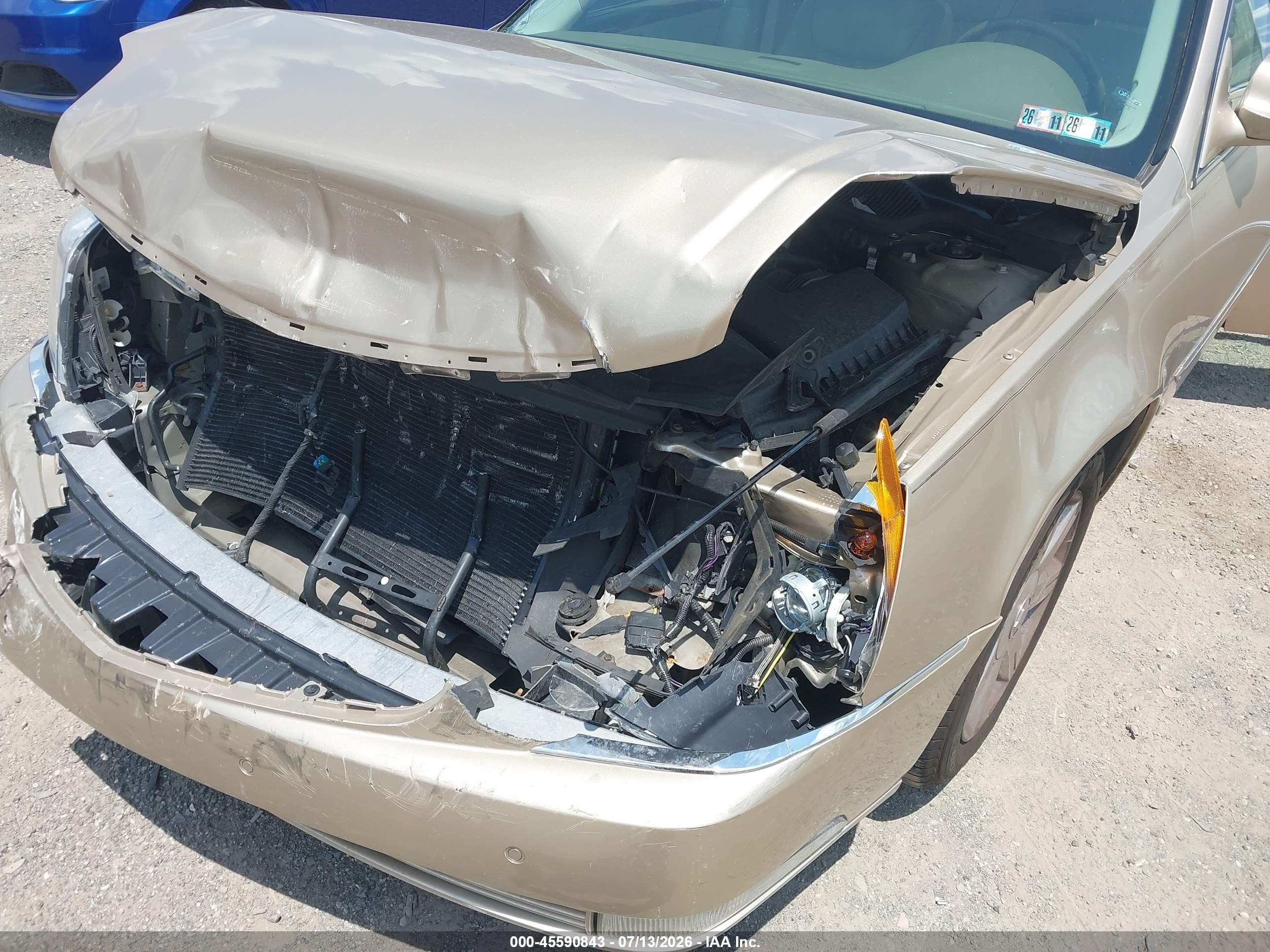 2006 Cadillac Dts 1sb Tan vin: 1G6KD57Y96U108529