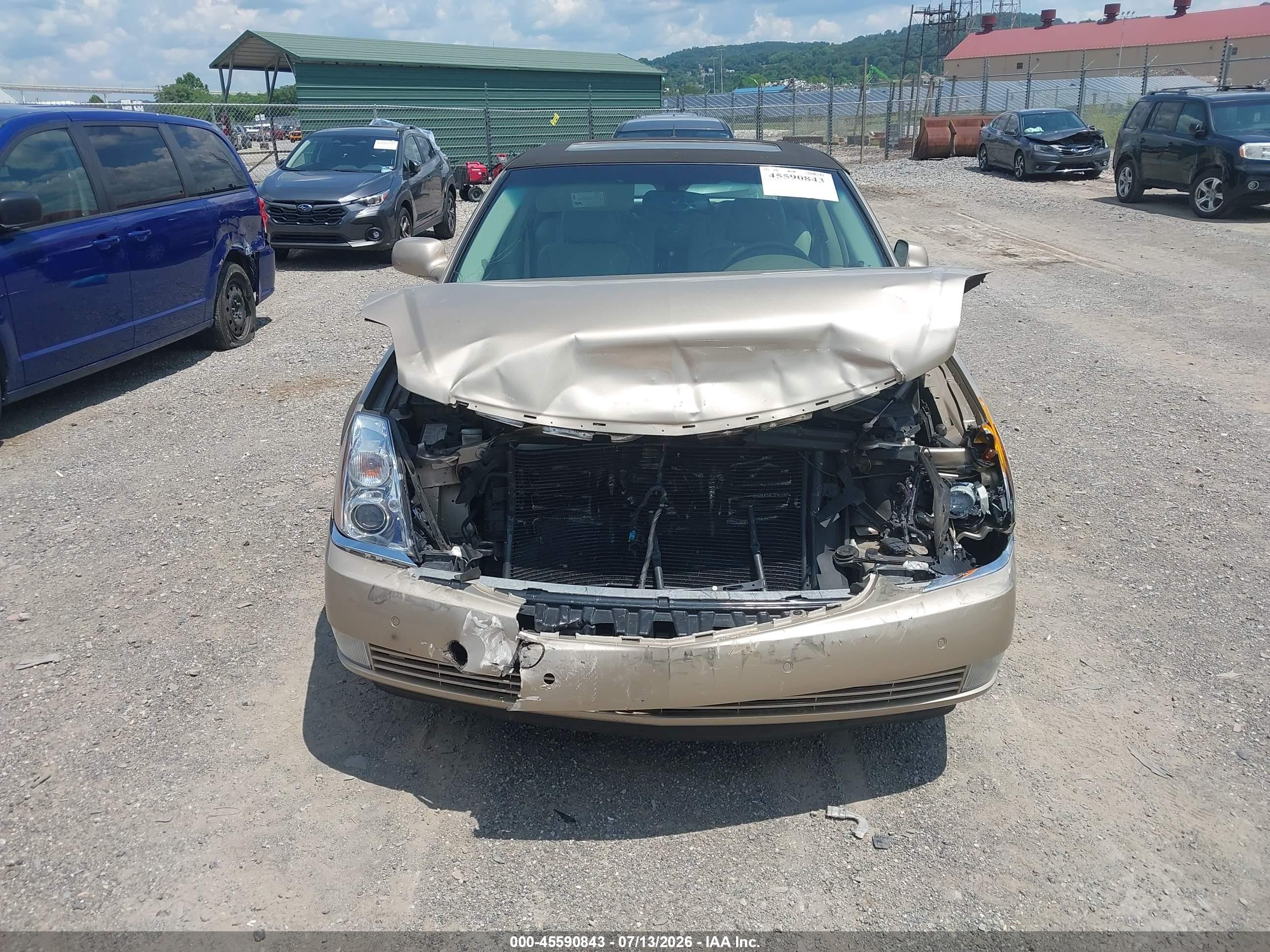 2006 Cadillac Dts 1sb Tan vin: 1G6KD57Y96U108529