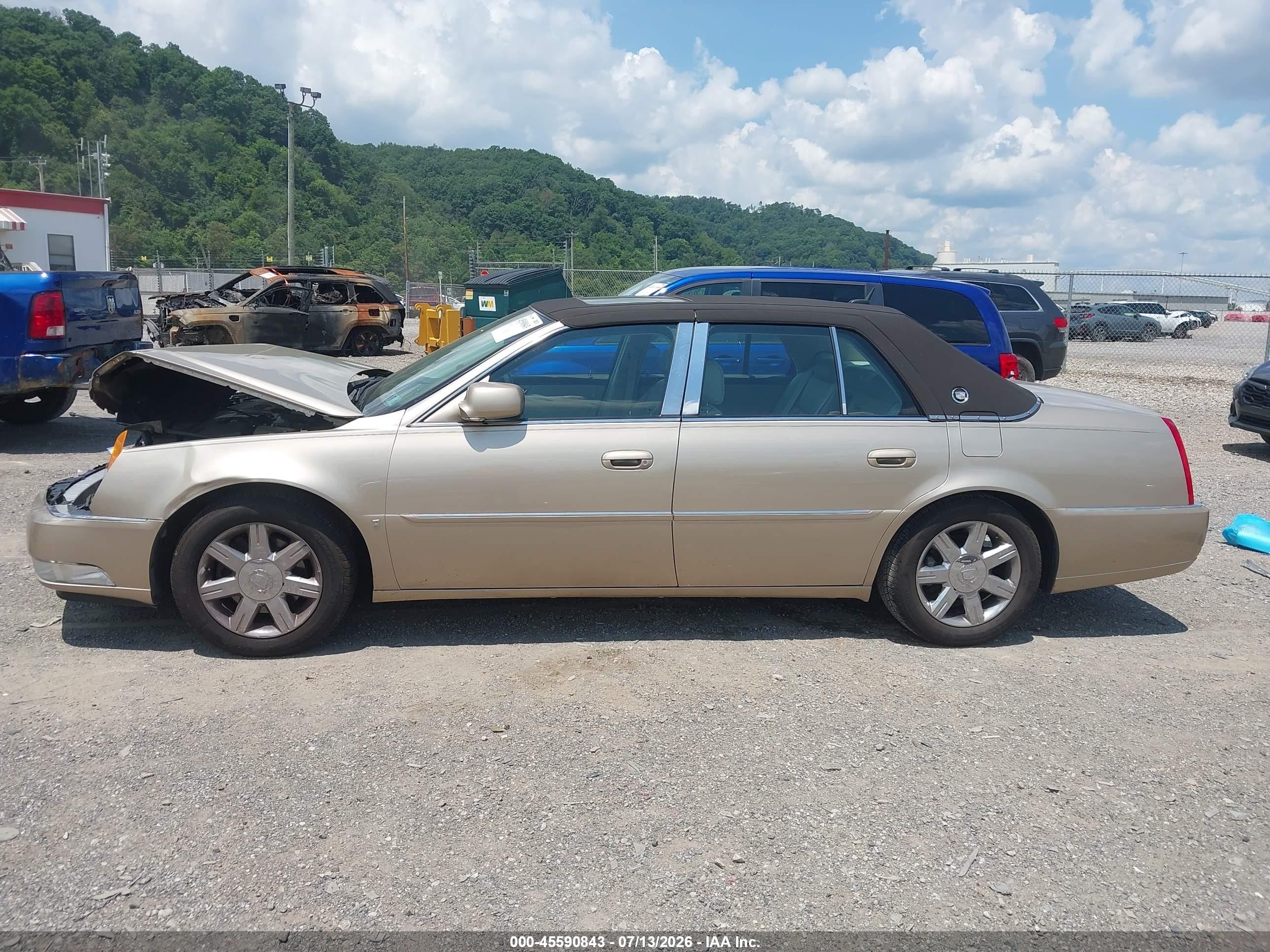 2006 Cadillac Dts 1sb Tan vin: 1G6KD57Y96U108529