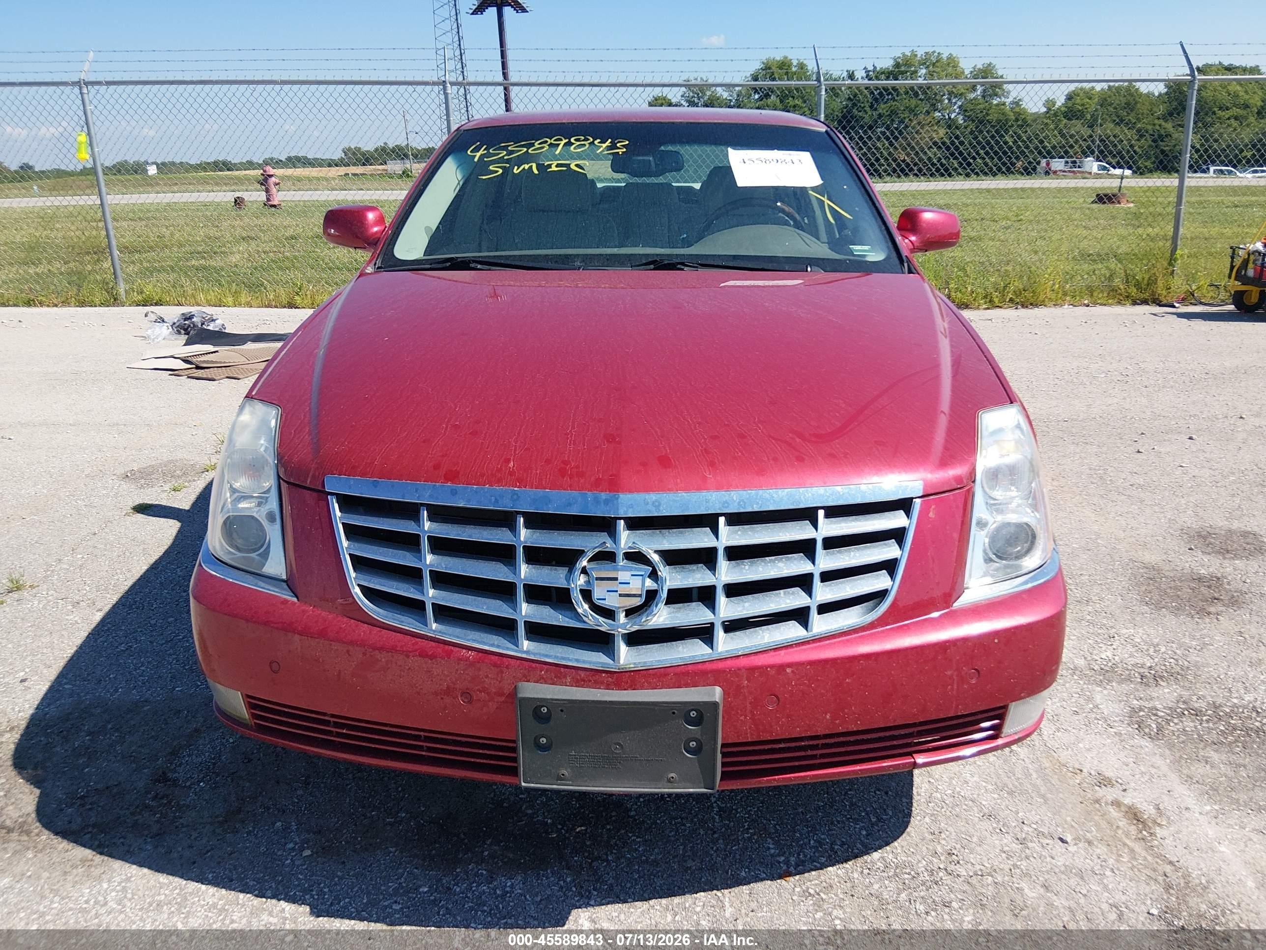 2006 Cadillac Dts 1sb Красный vin: 1G6KD57Y96U133303