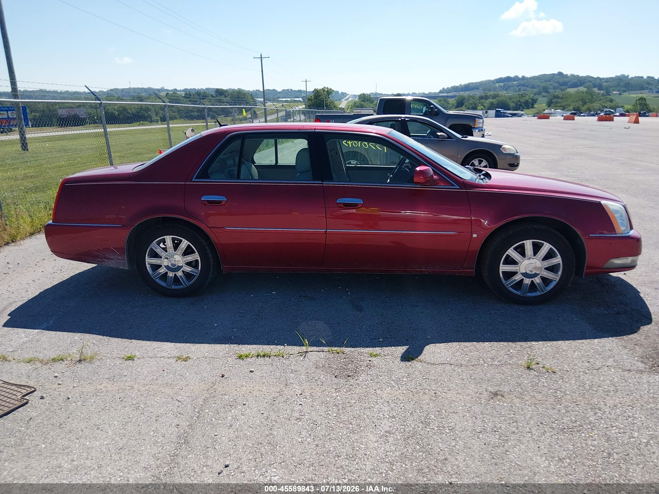 2006 Cadillac Dts 1sb Красный vin: 1G6KD57Y96U133303
