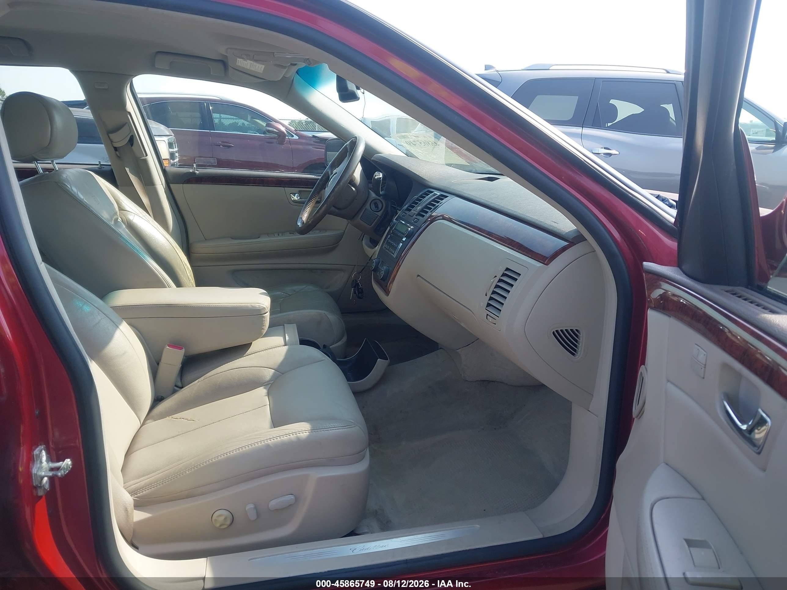 2006 Cadillac Dts 1sb Maroon vin: 1G6KD57Y96U133950