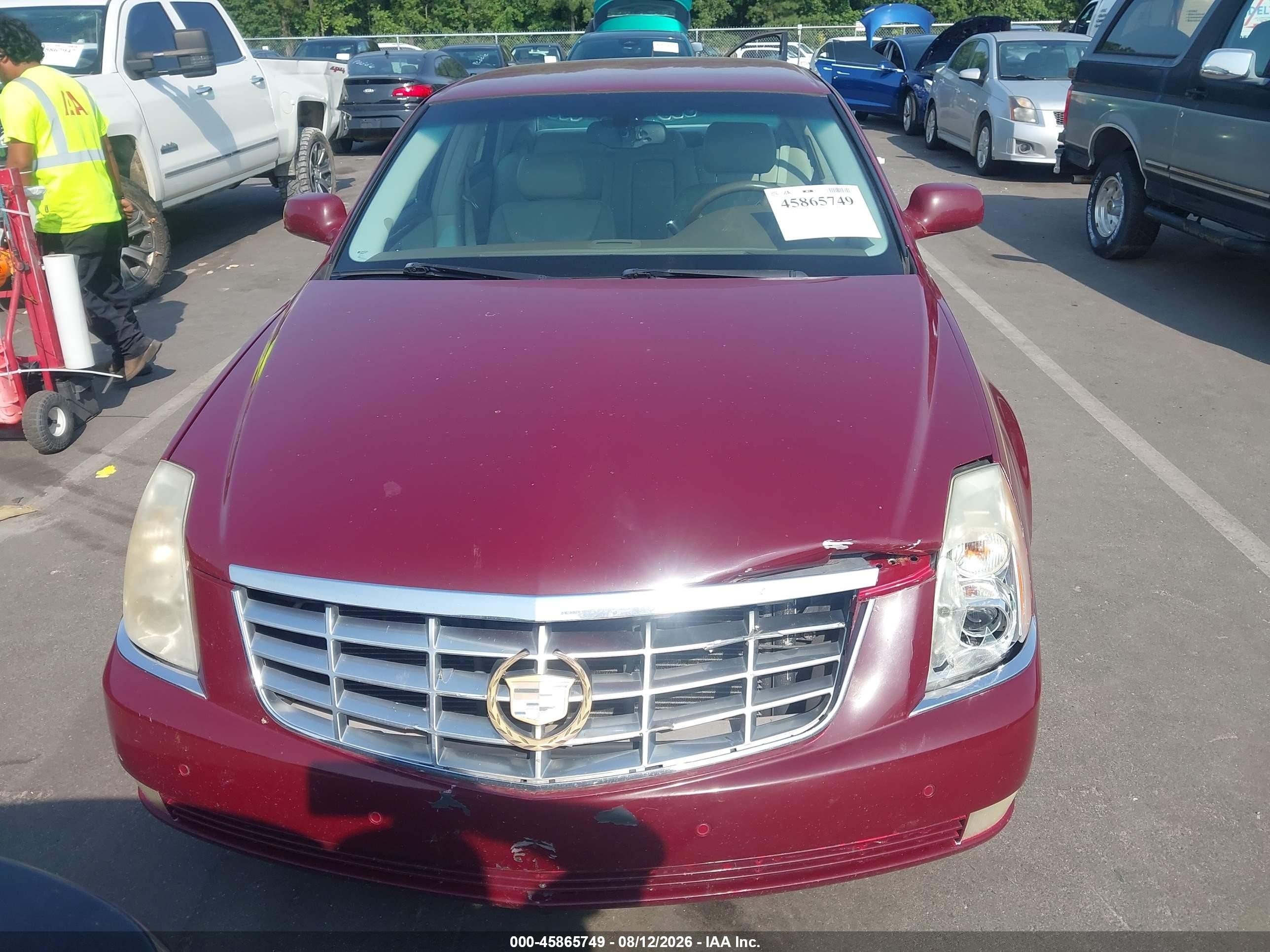 2006 Cadillac Dts 1sb Maroon vin: 1G6KD57Y96U133950