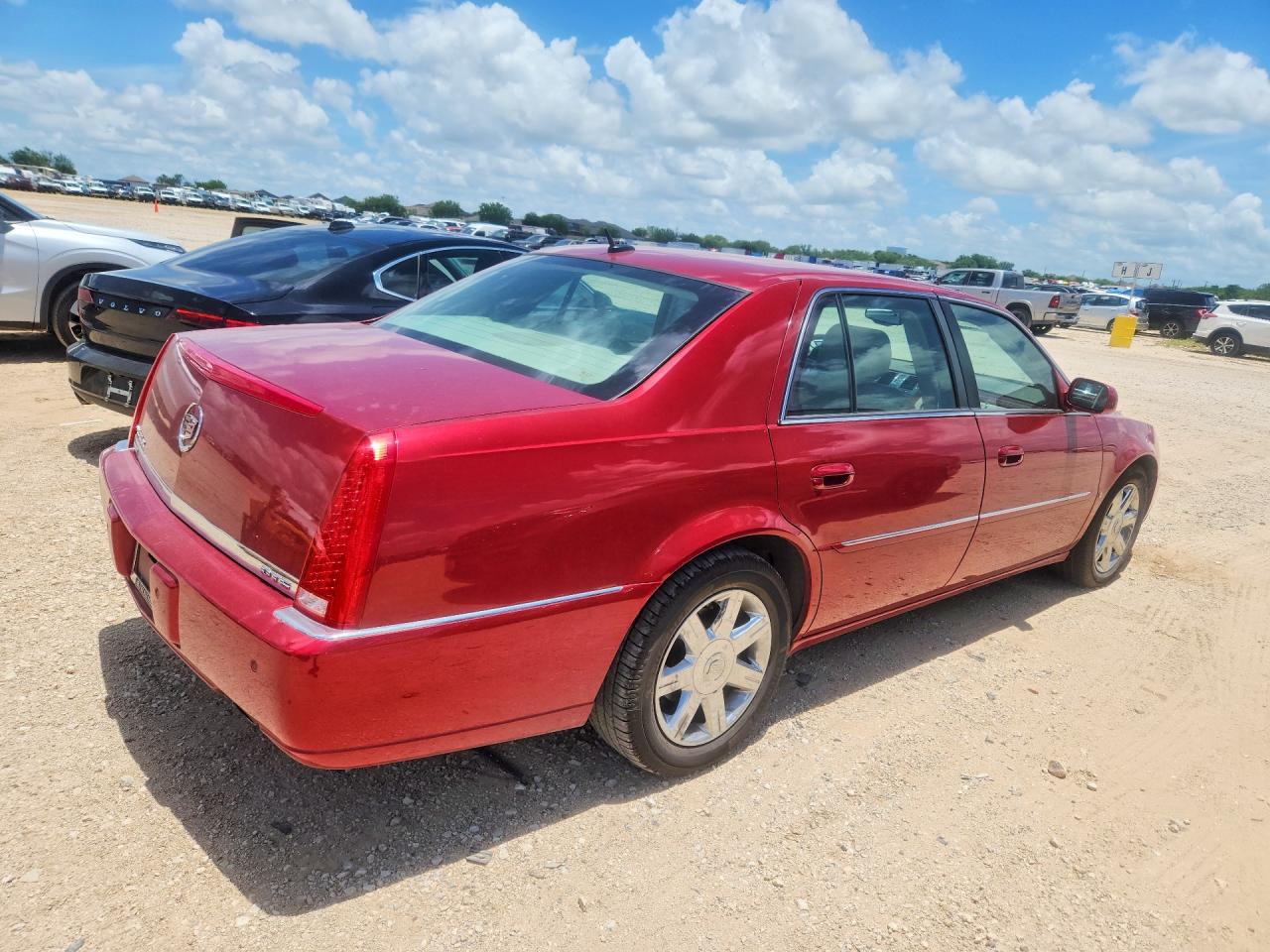 2006 Cadillac Dts Red vin: 1G6KD57Y96U234924