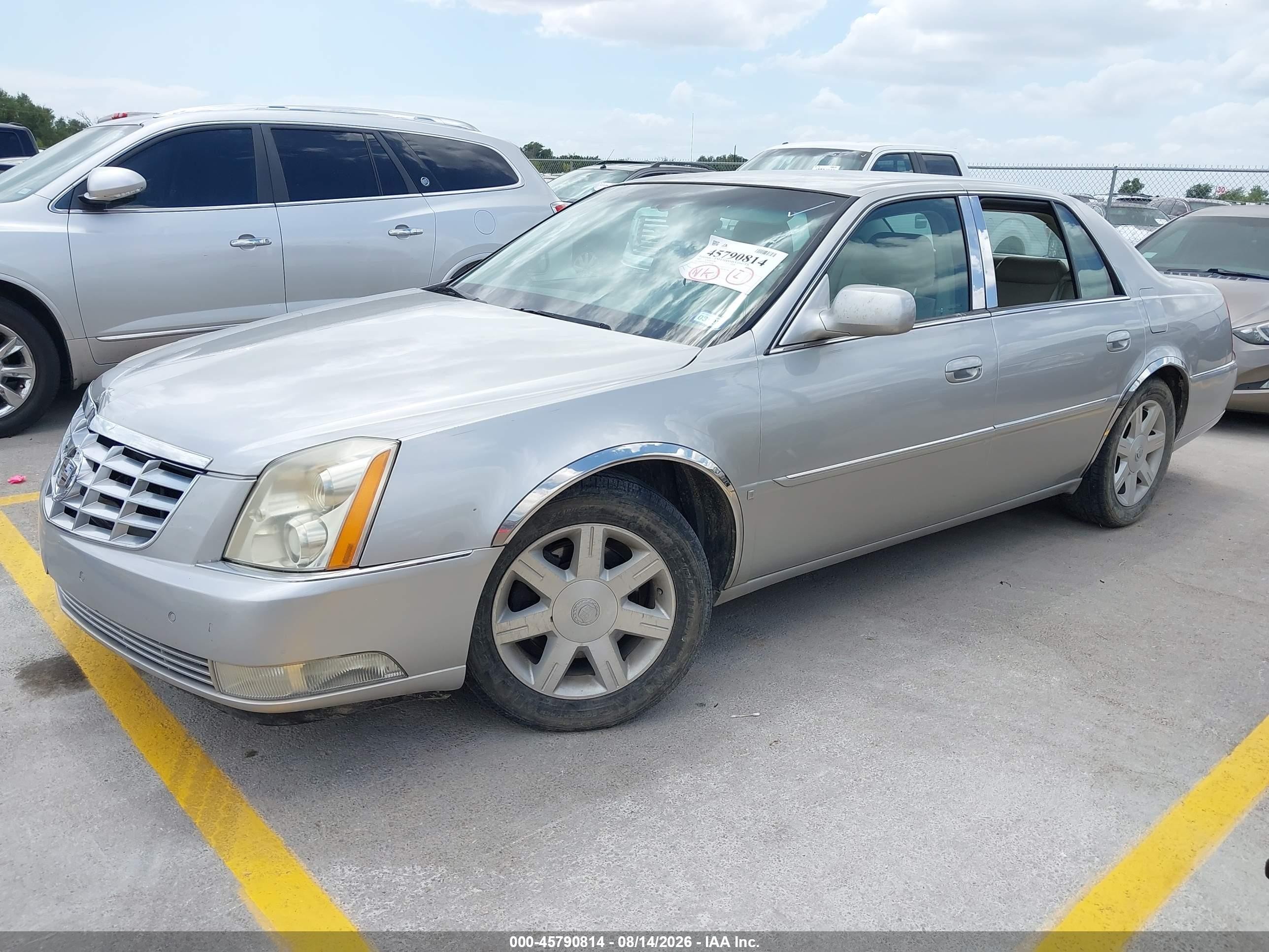 2007 Cadillac Dts Luxury I Silver vin: 1G6KD57Y97U103686