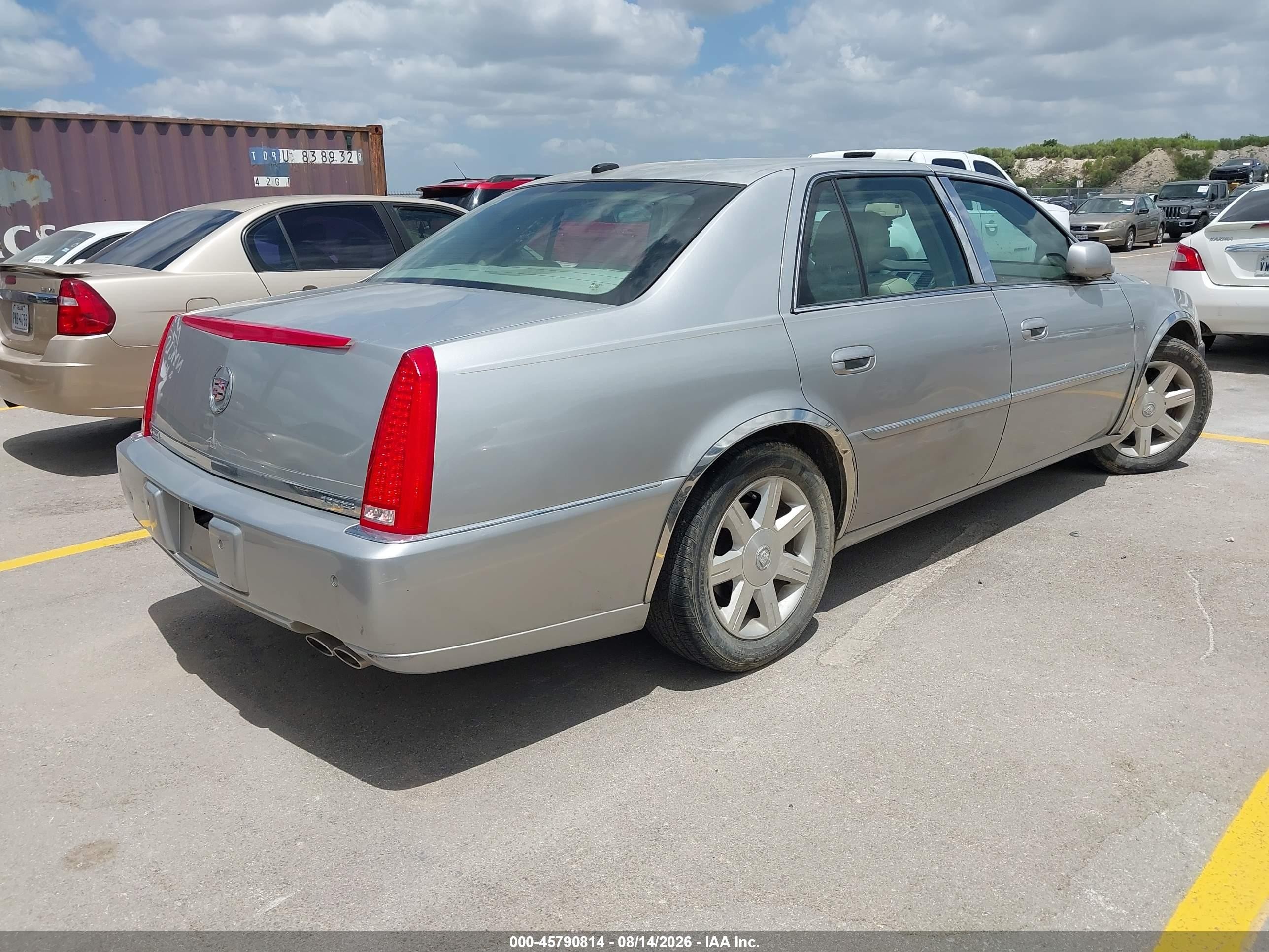 2007 Cadillac Dts Luxury I Silver vin: 1G6KD57Y97U103686