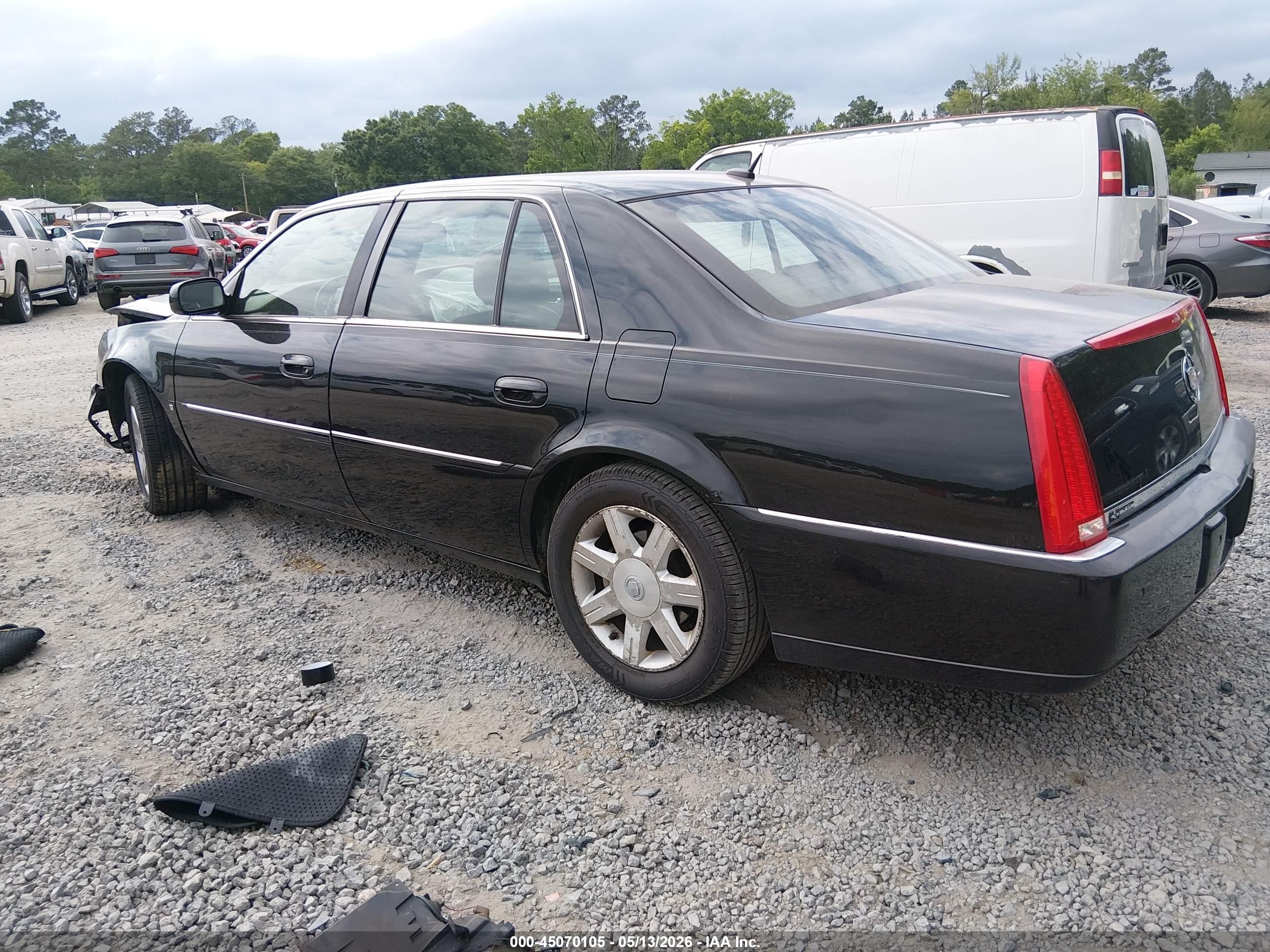 2007 Cadillac Dts Luxury I Black vin: 1G6KD57Y97U106605