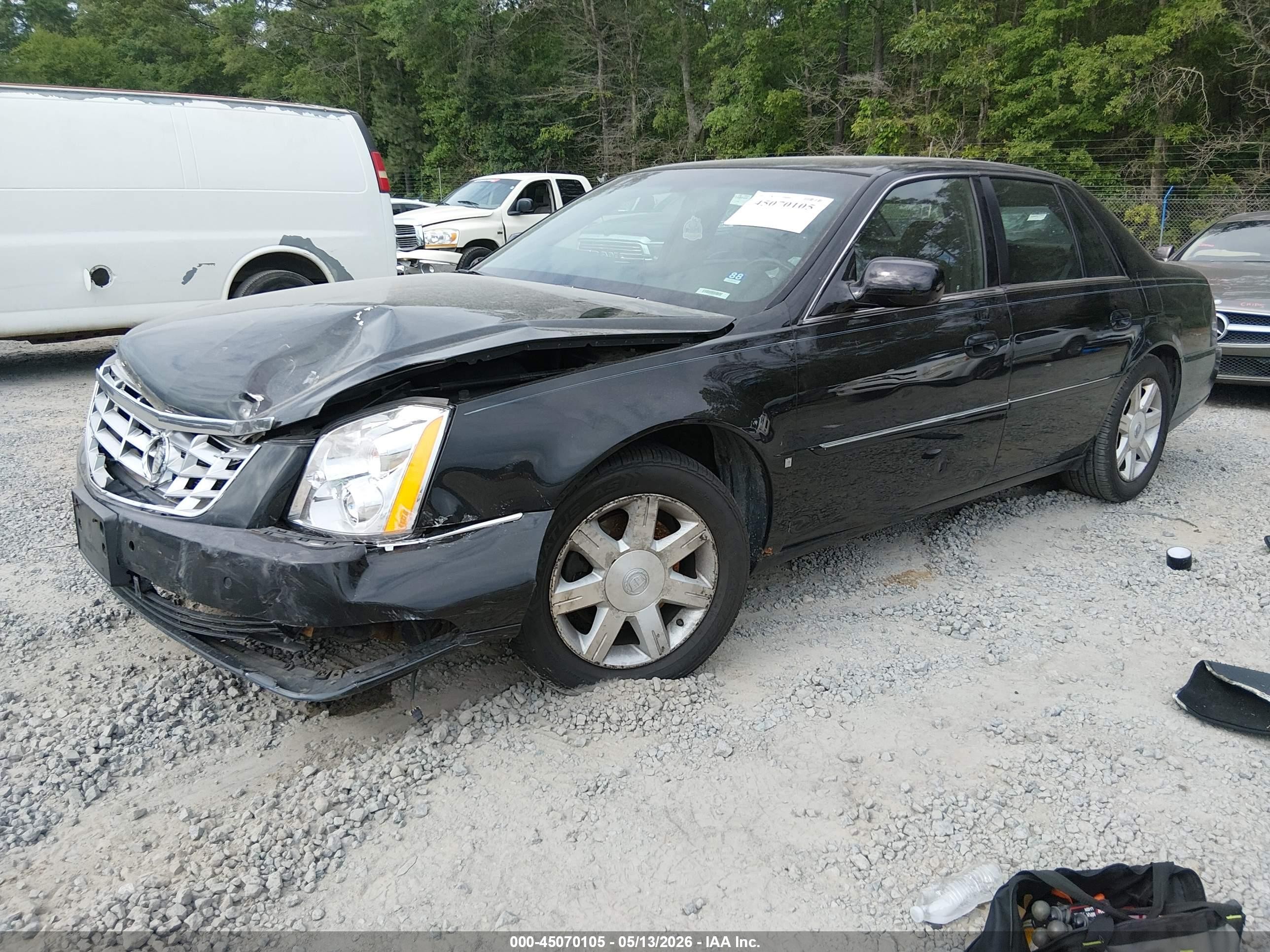 2007 Cadillac Dts Luxury I Black vin: 1G6KD57Y97U106605