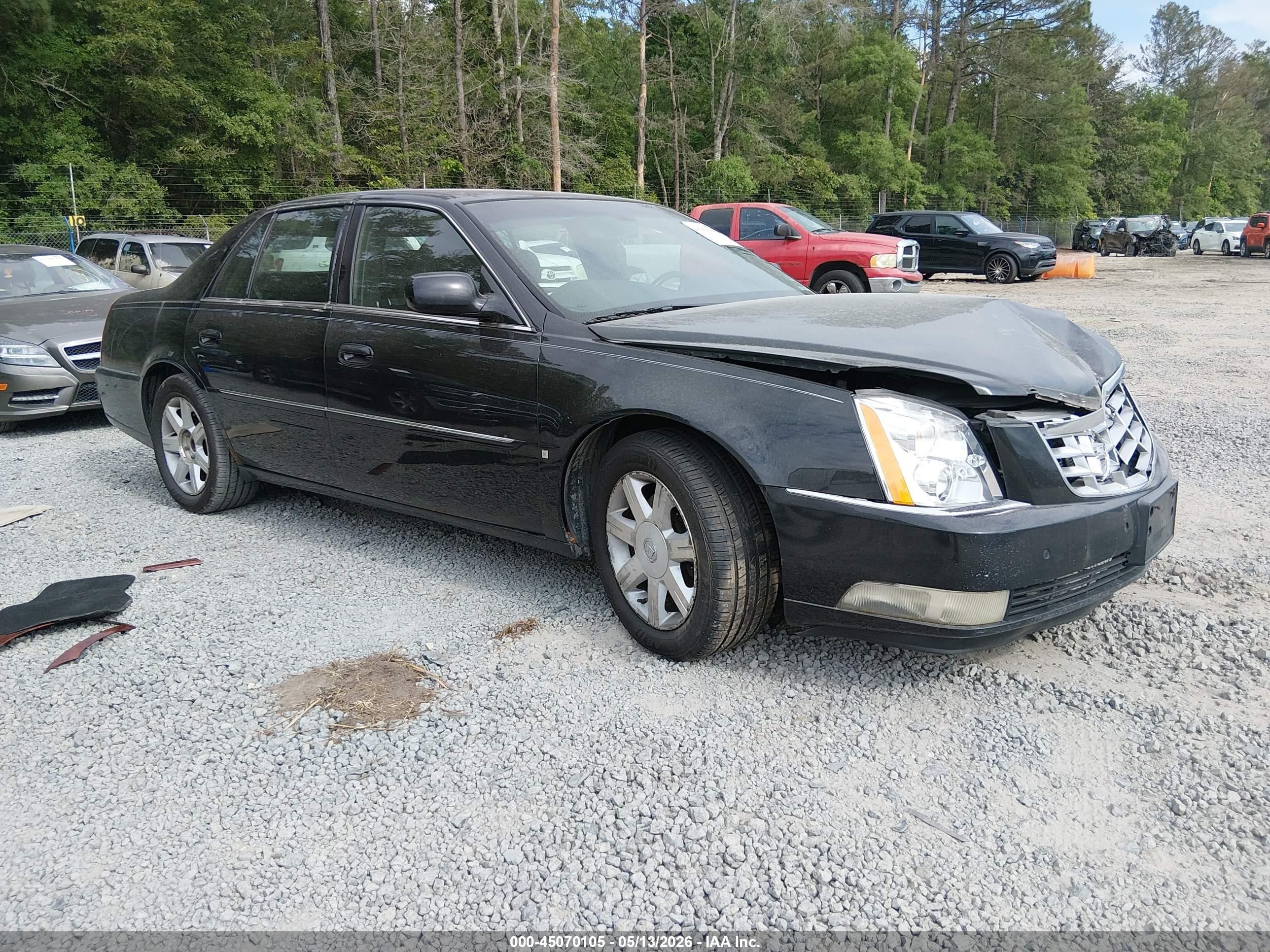 2007 Cadillac Dts Luxury I Black vin: 1G6KD57Y97U106605