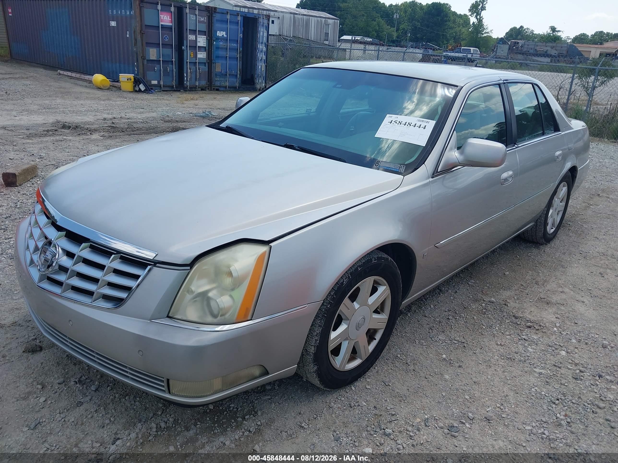 2007 Cadillac Dts Luxury I Серебряный vin: 1G6KD57Y97U138227
