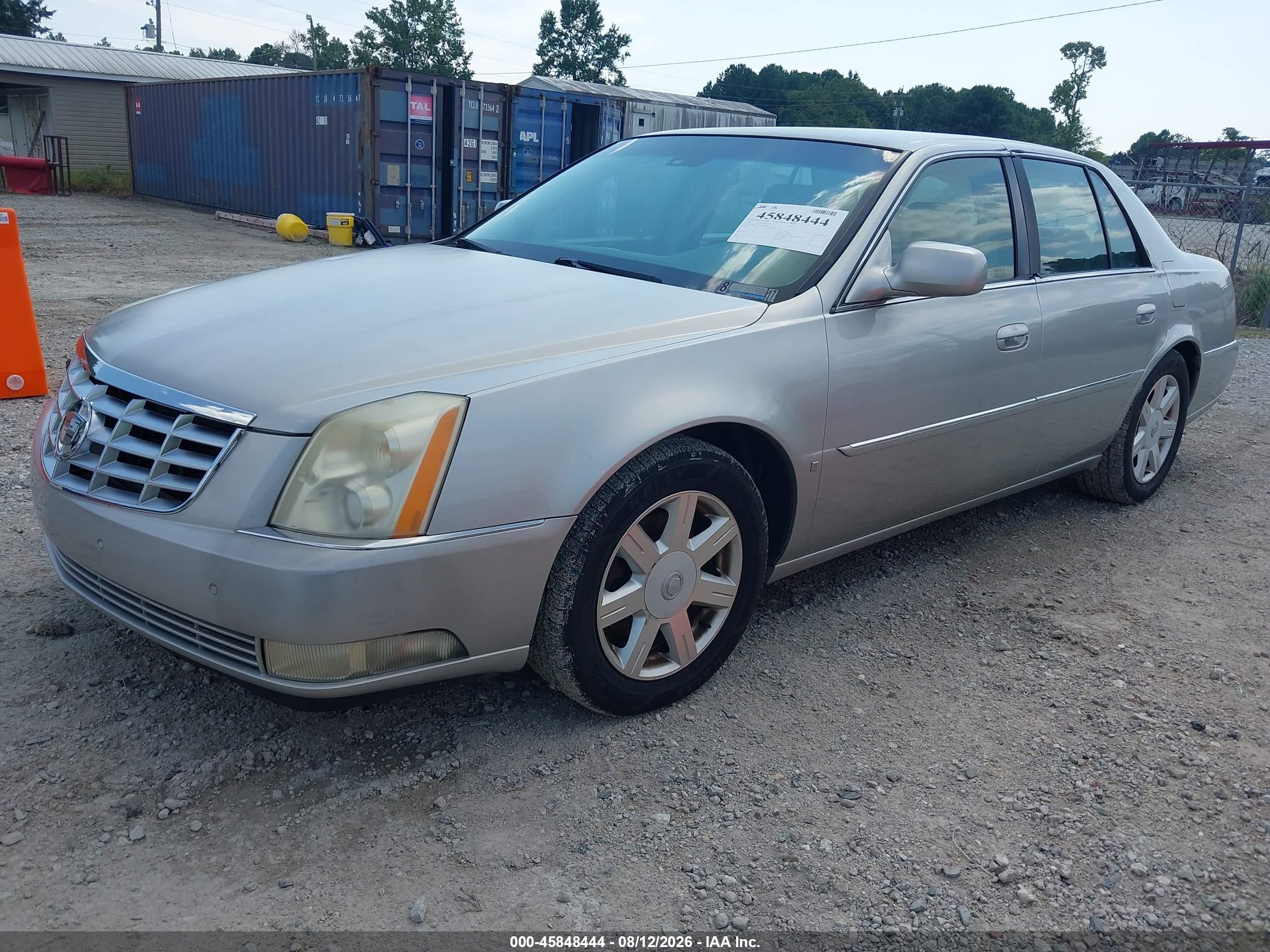 2007 Cadillac Dts Luxury I Серебряный vin: 1G6KD57Y97U138227