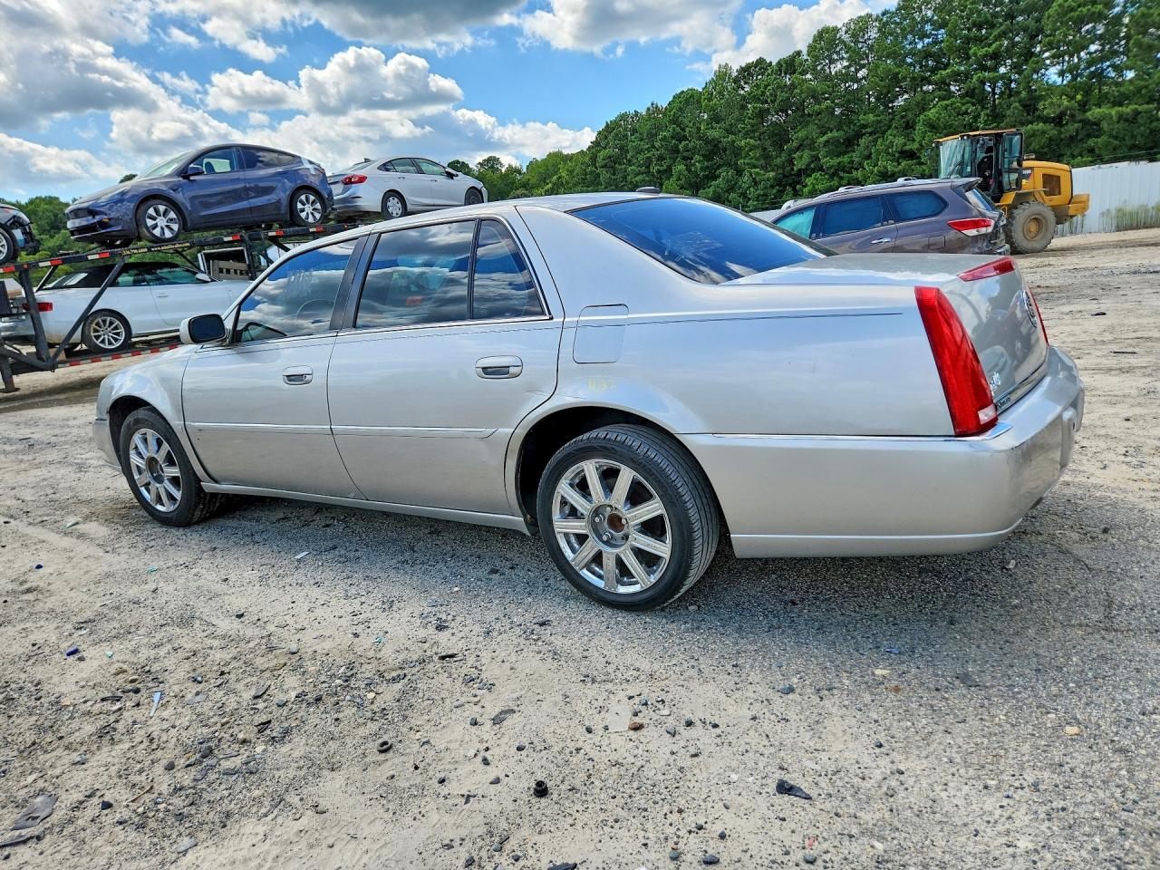 2007 Cadillac Dts Silver vin: 1G6KD57Y97U157988